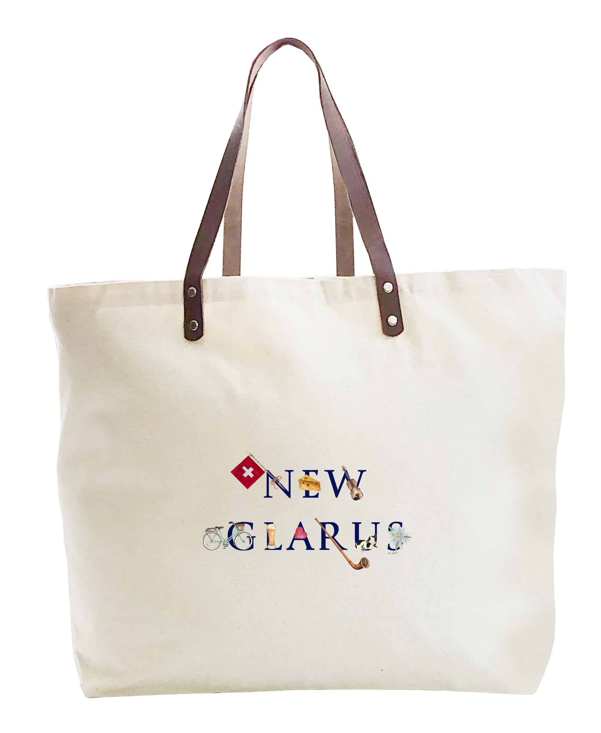 new glarus large tote