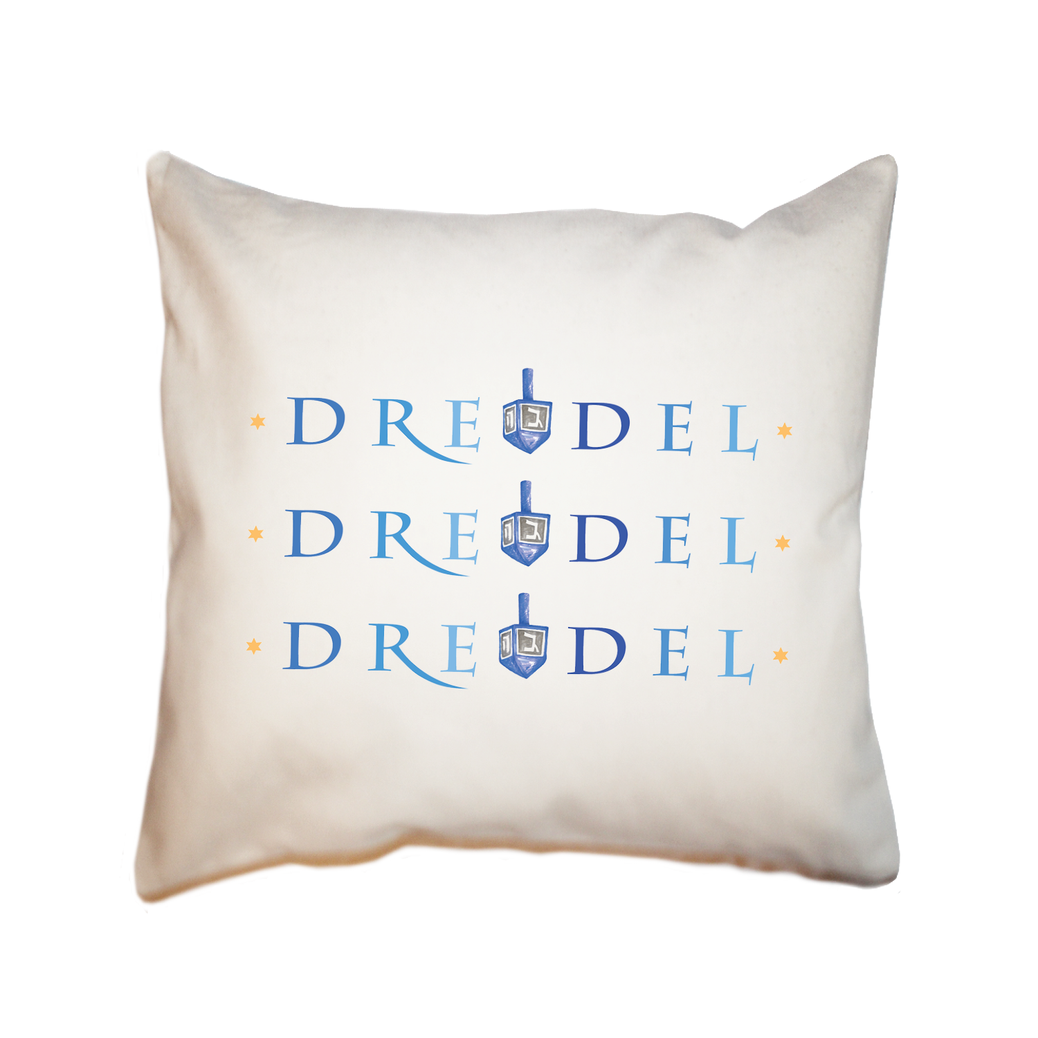 dreidle square pillow