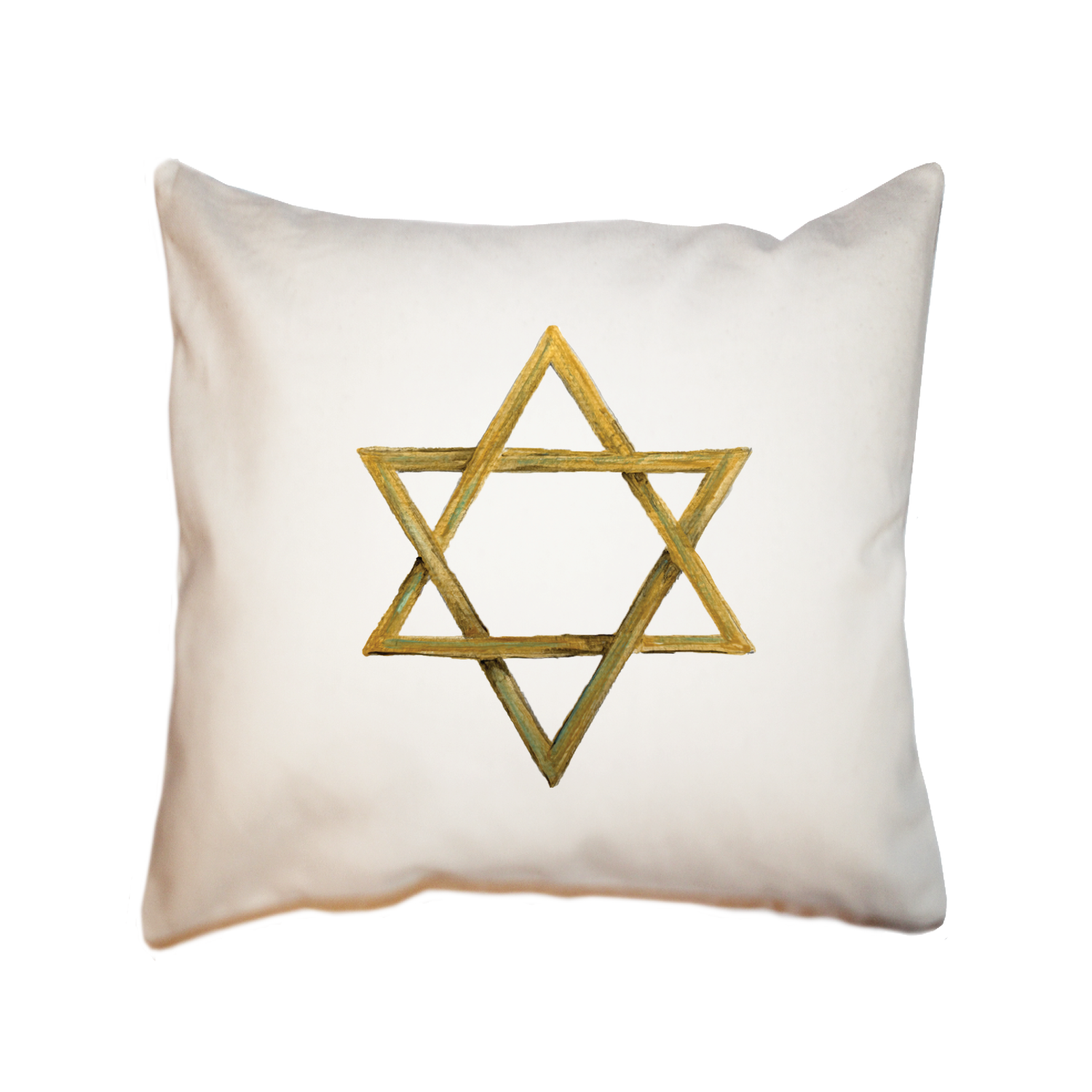 star of david square pillow