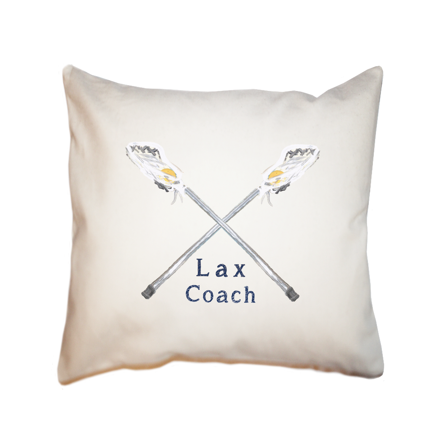 lax coach square pillow