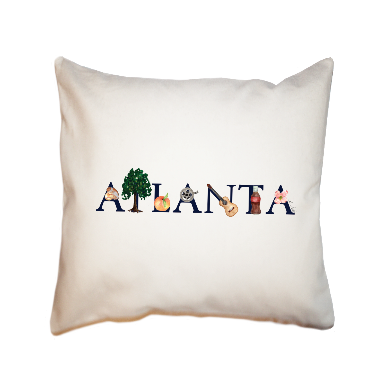 atlanta square pillow