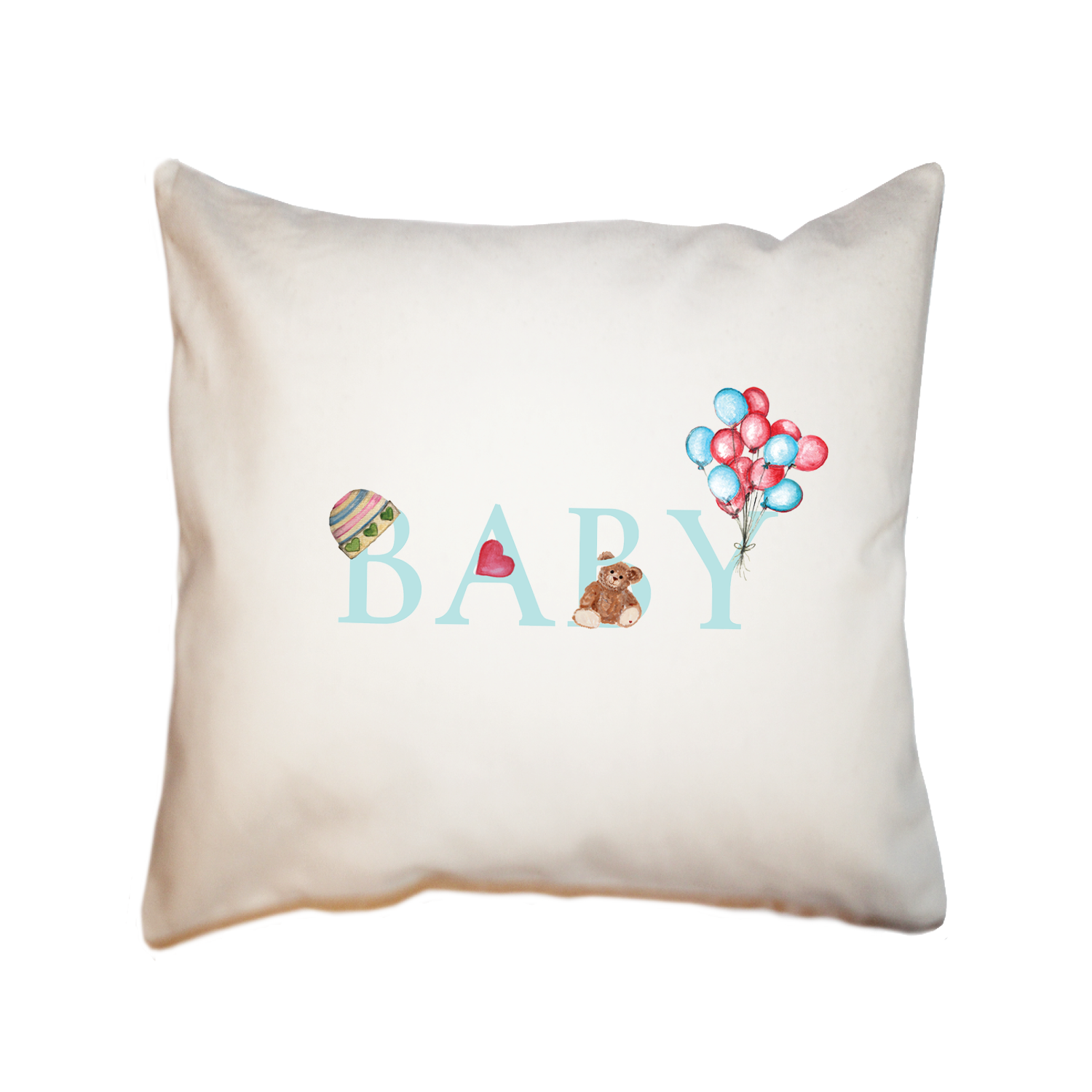 baby square pillow