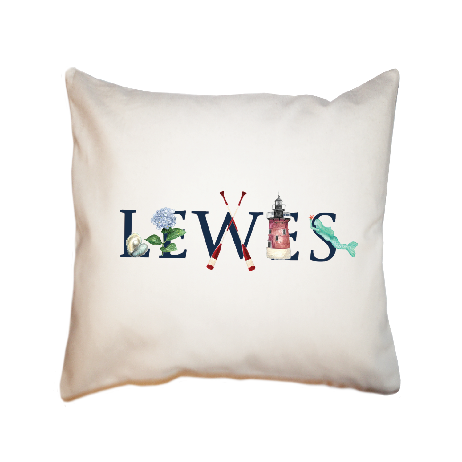 lewes square pillow