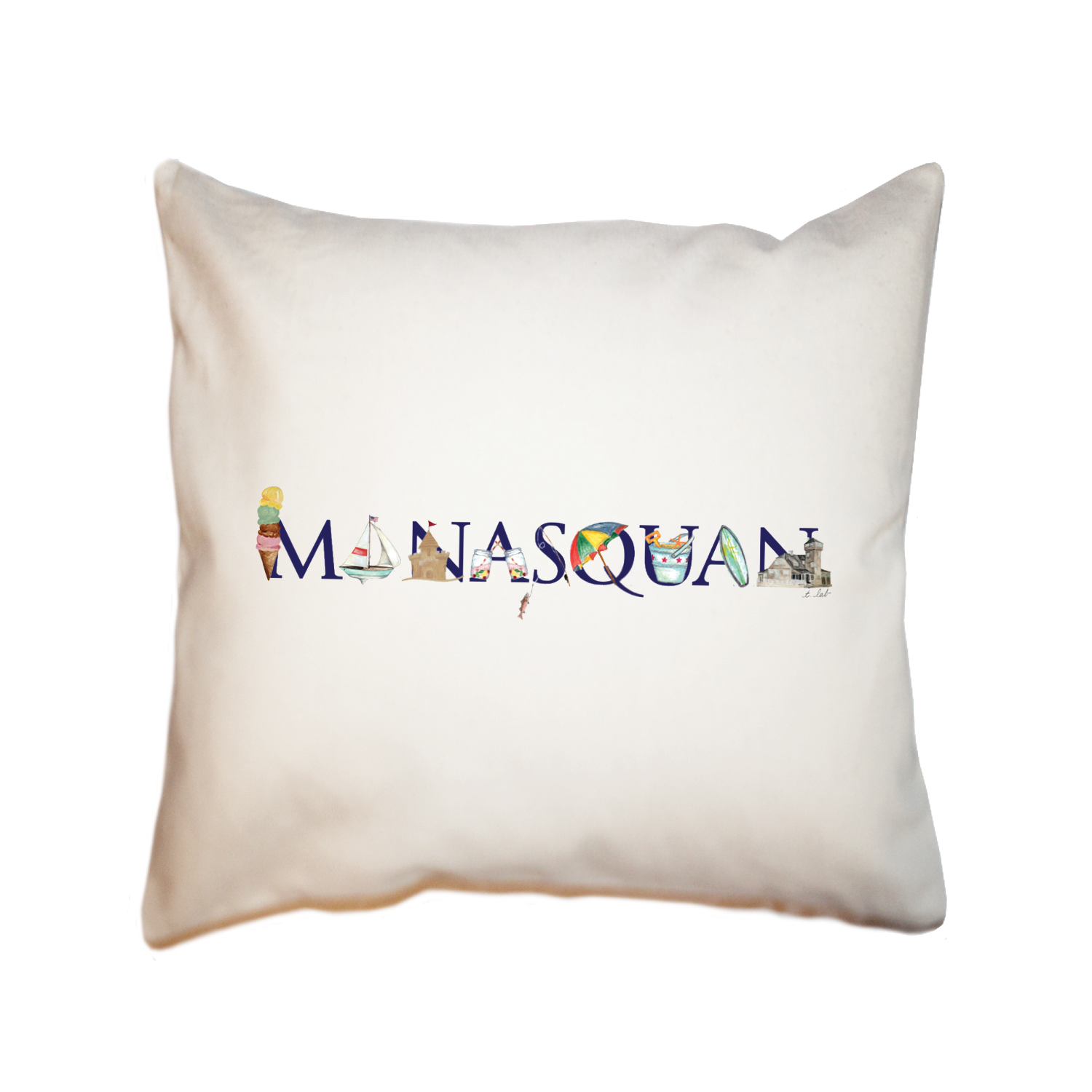 manasquan square pillow