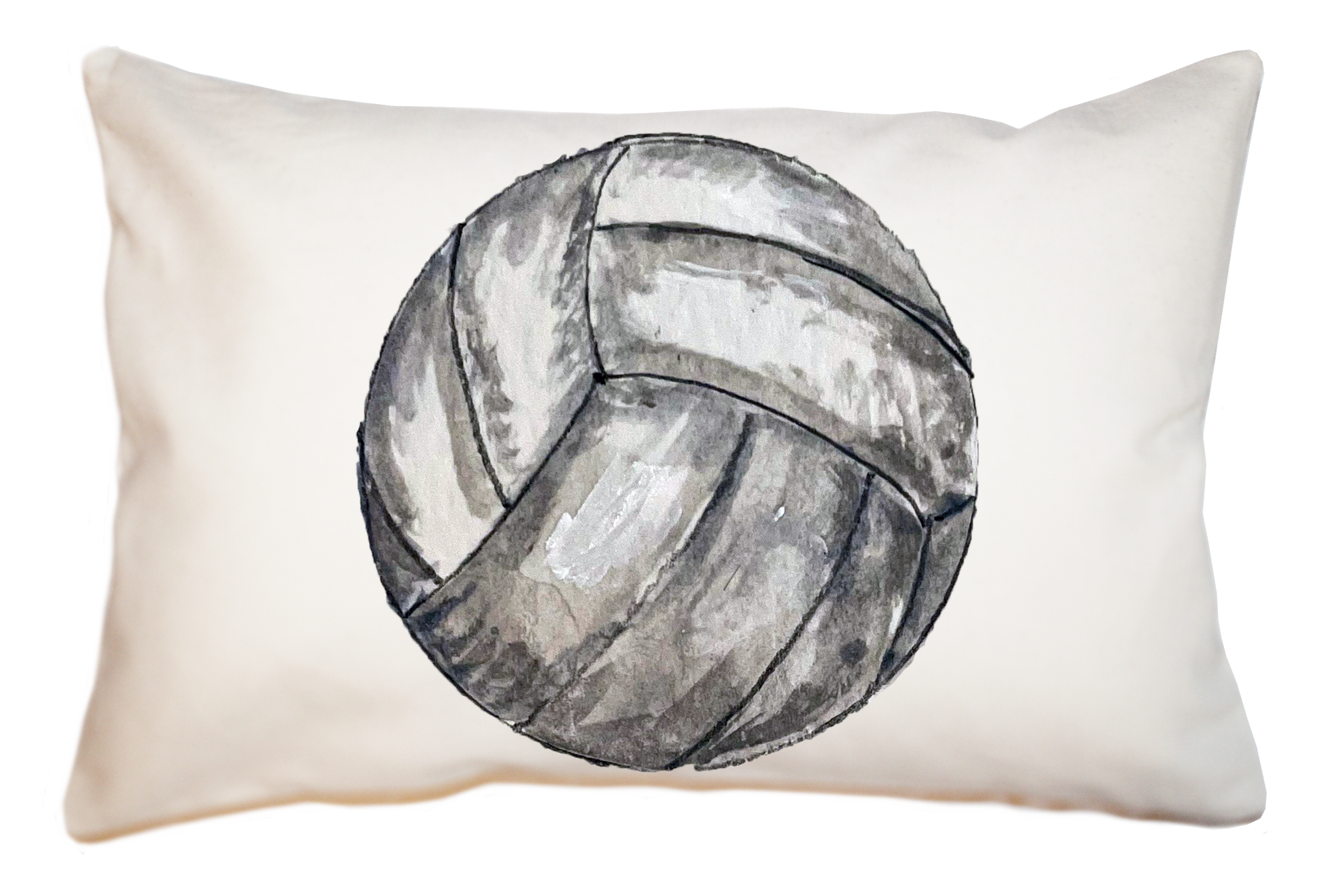 volleyball large rectangle pillow