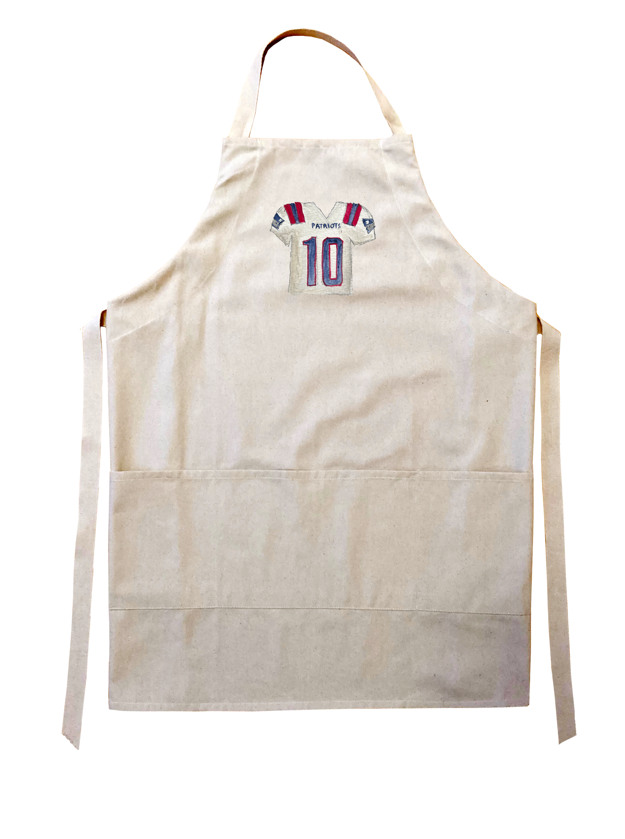 maye white jersey apron