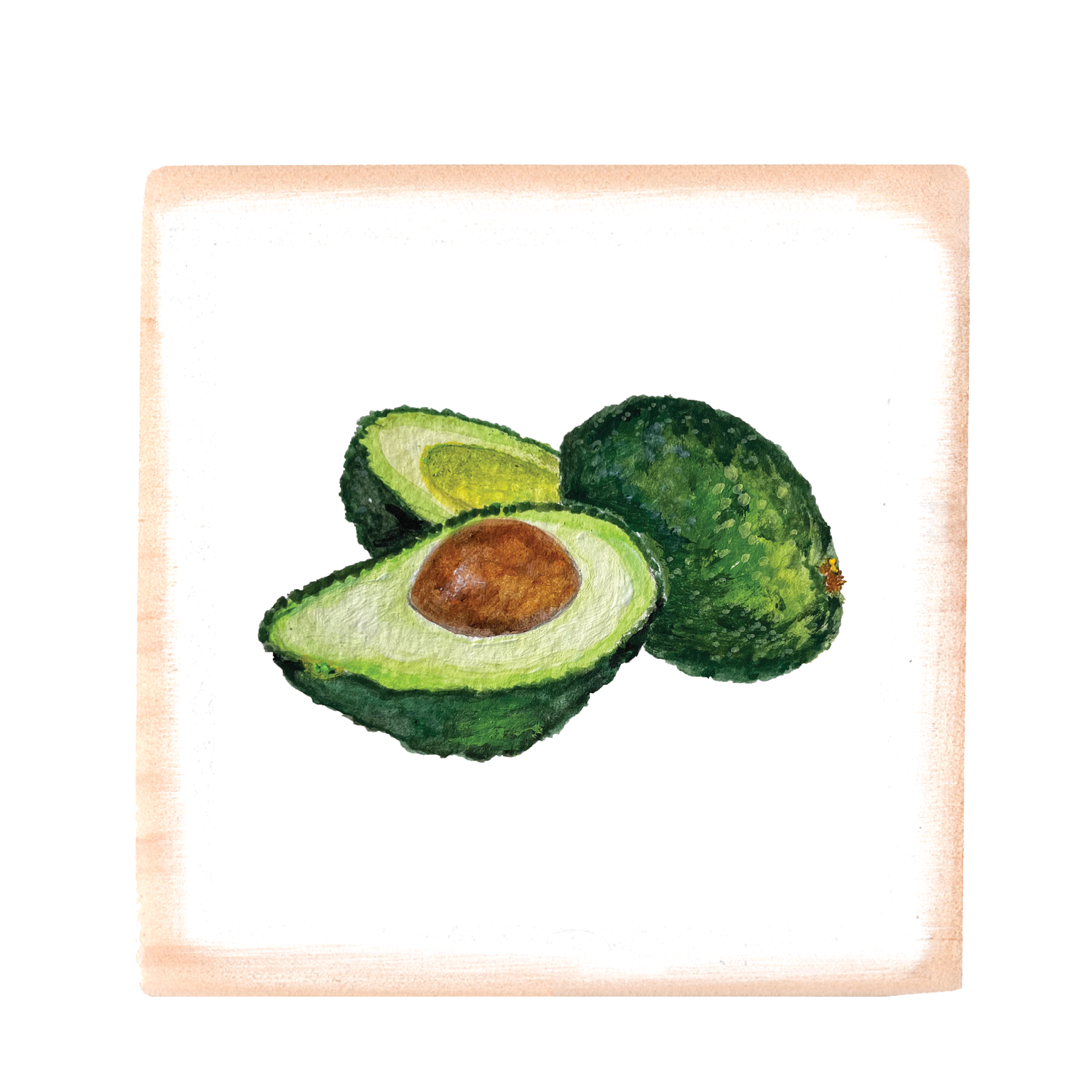 avocado square block