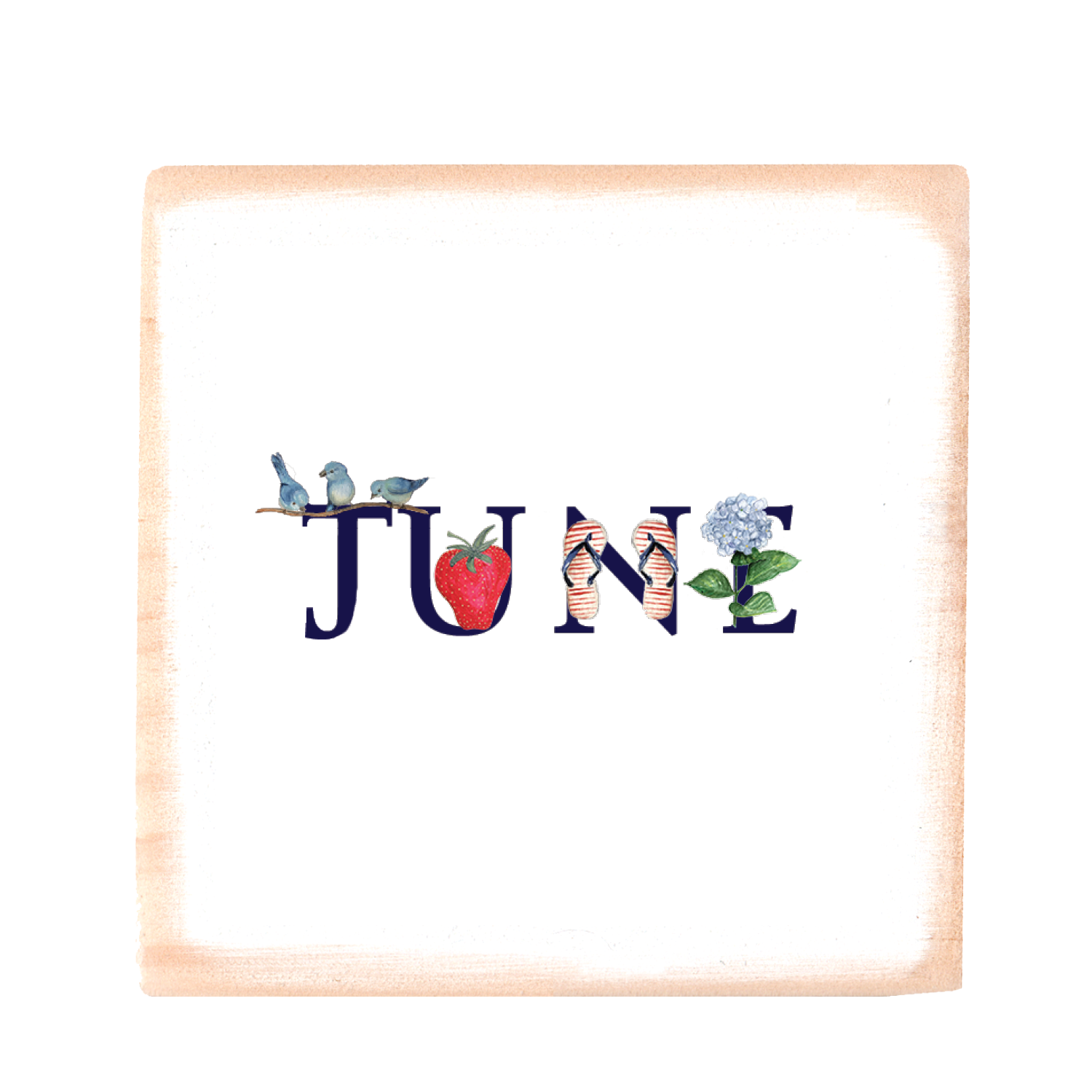 june wood block