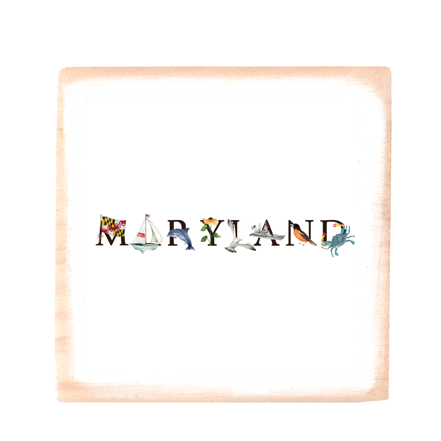 maryland 2025 wood block