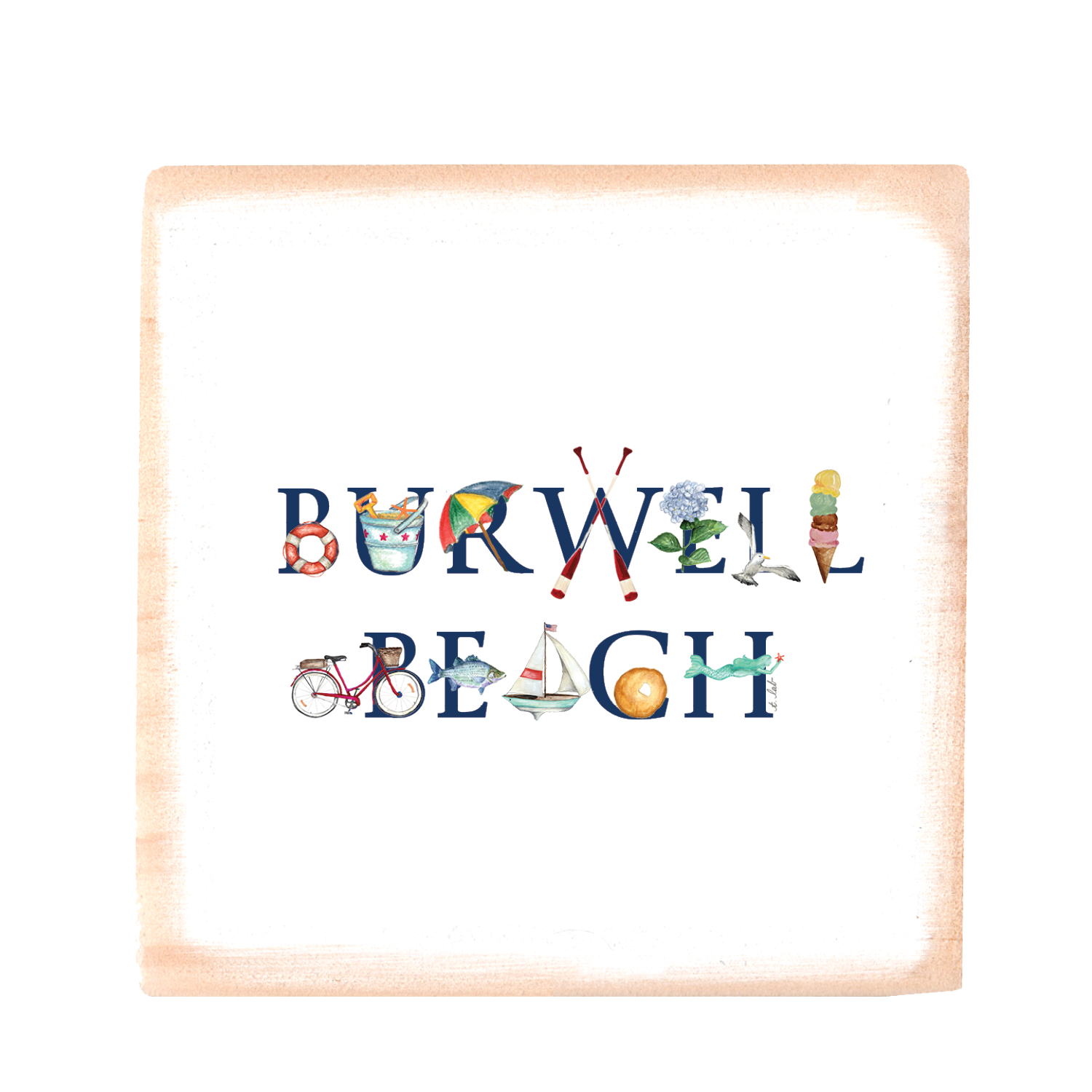 burwell beach wood block