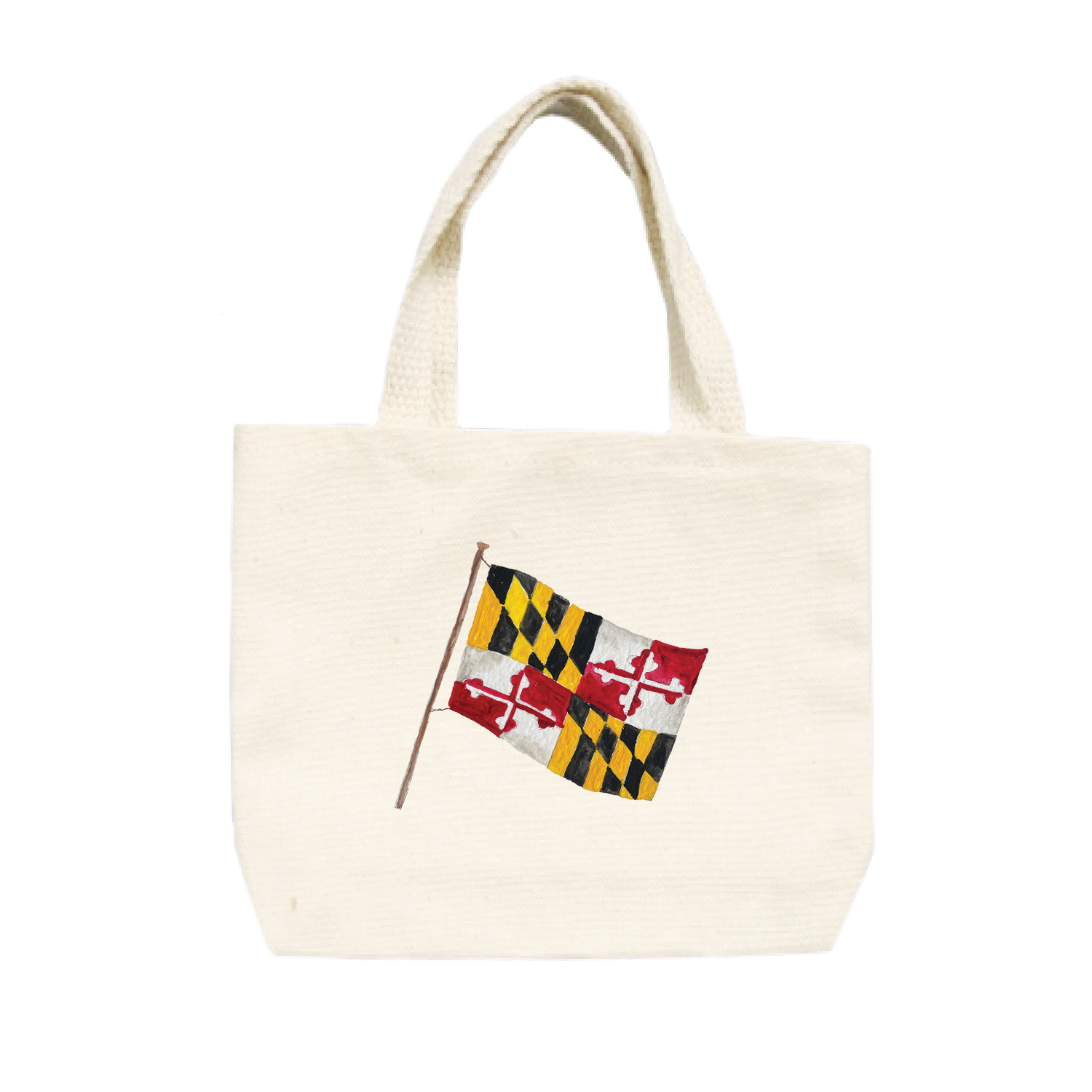 maryland flag small tote