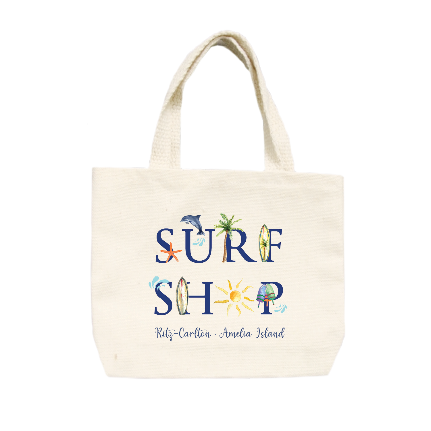 surf shop ritz carlton small tote