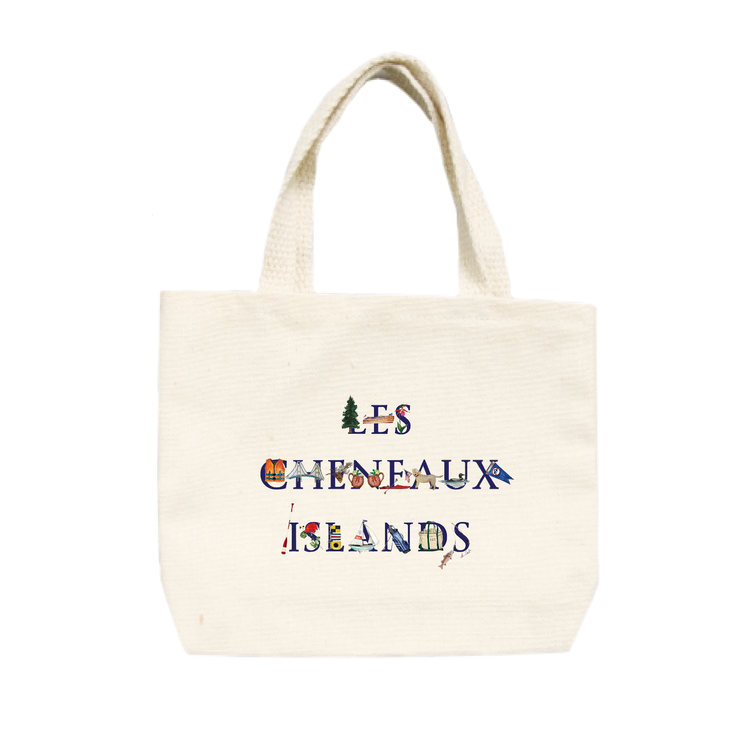 les cheneaux islands small tote
