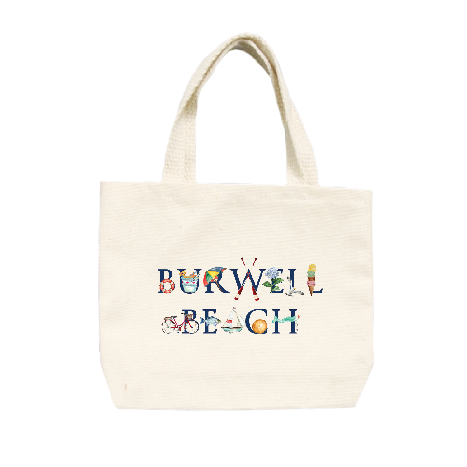 burwell beach small tote