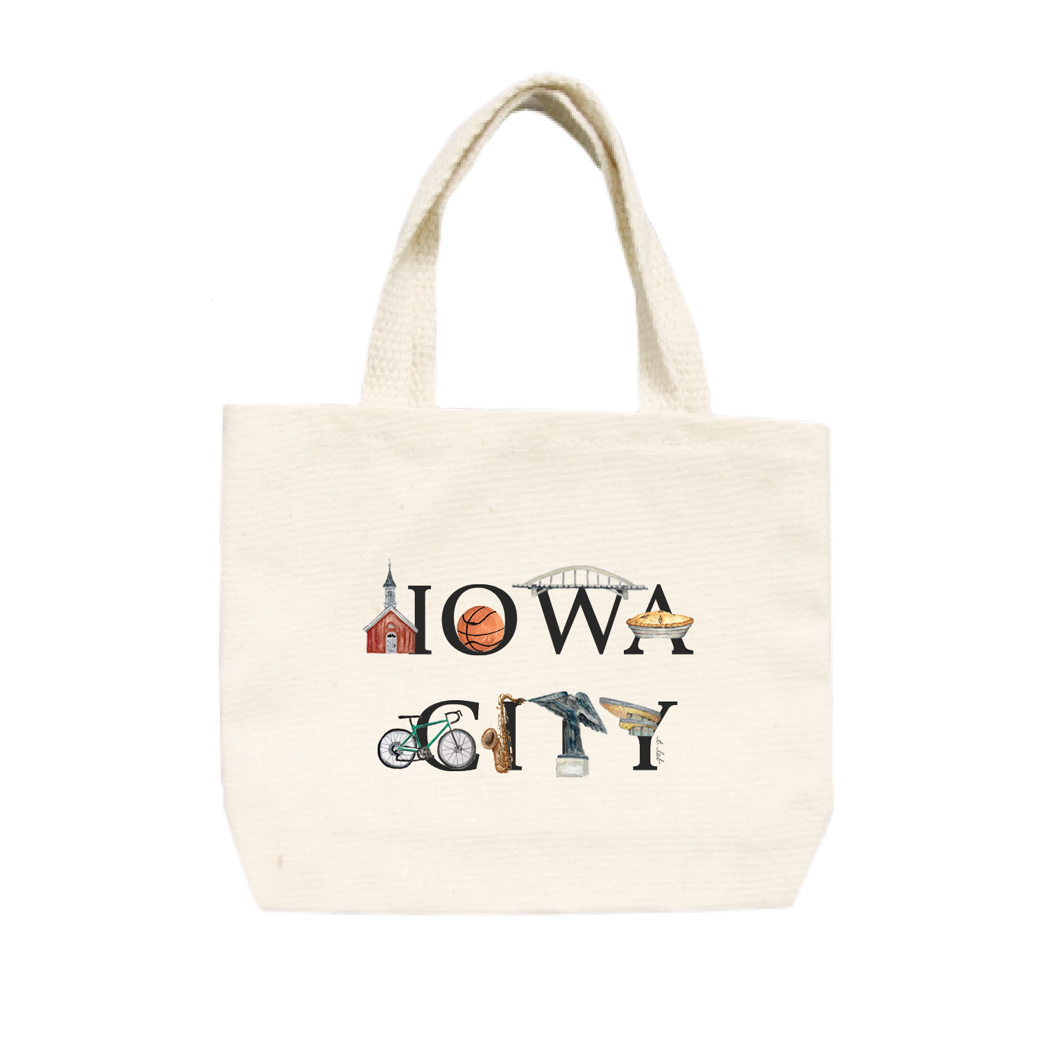 iowa city small tote