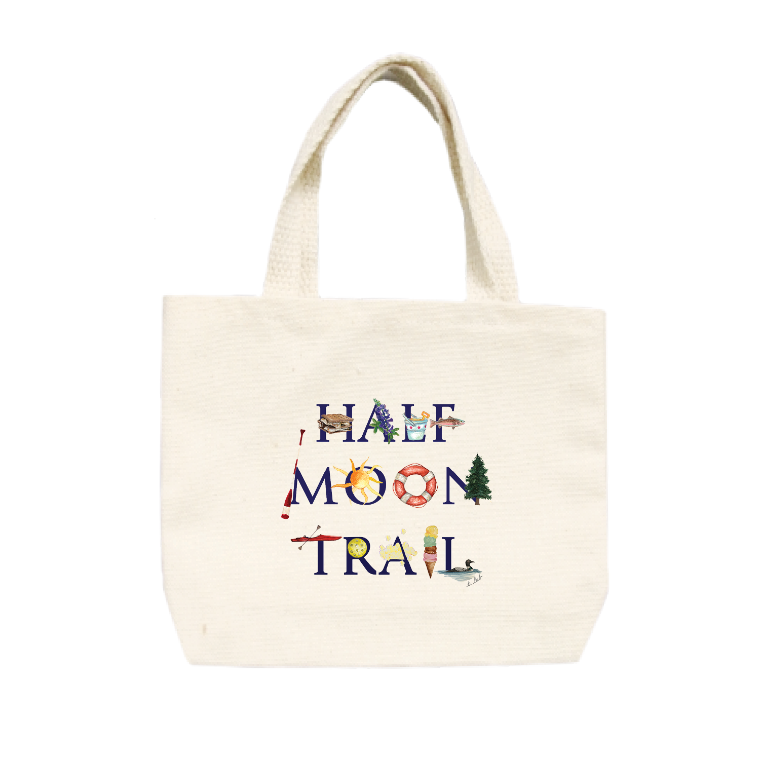 half moon trail small tote