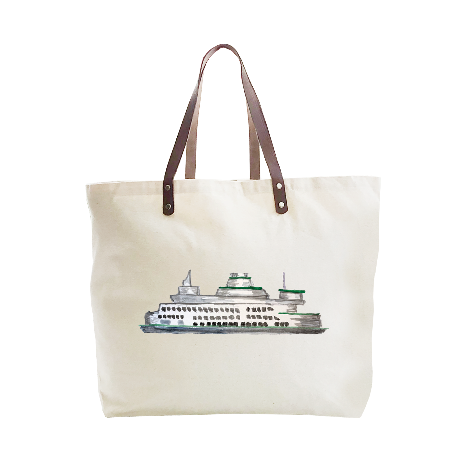 seattle ferry large tote