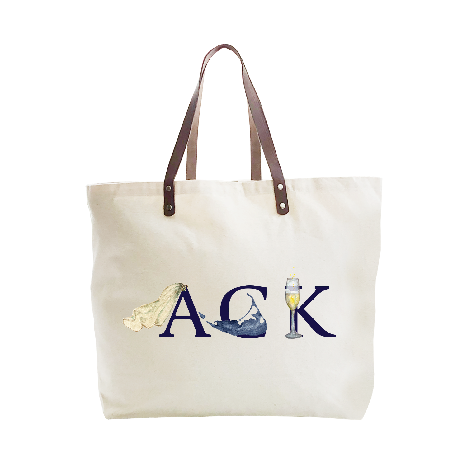 ACK wedding large tote