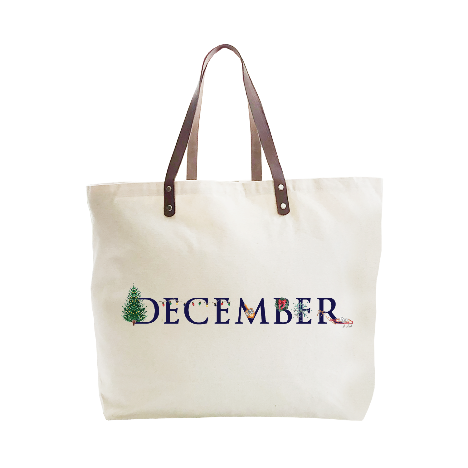 december large tote