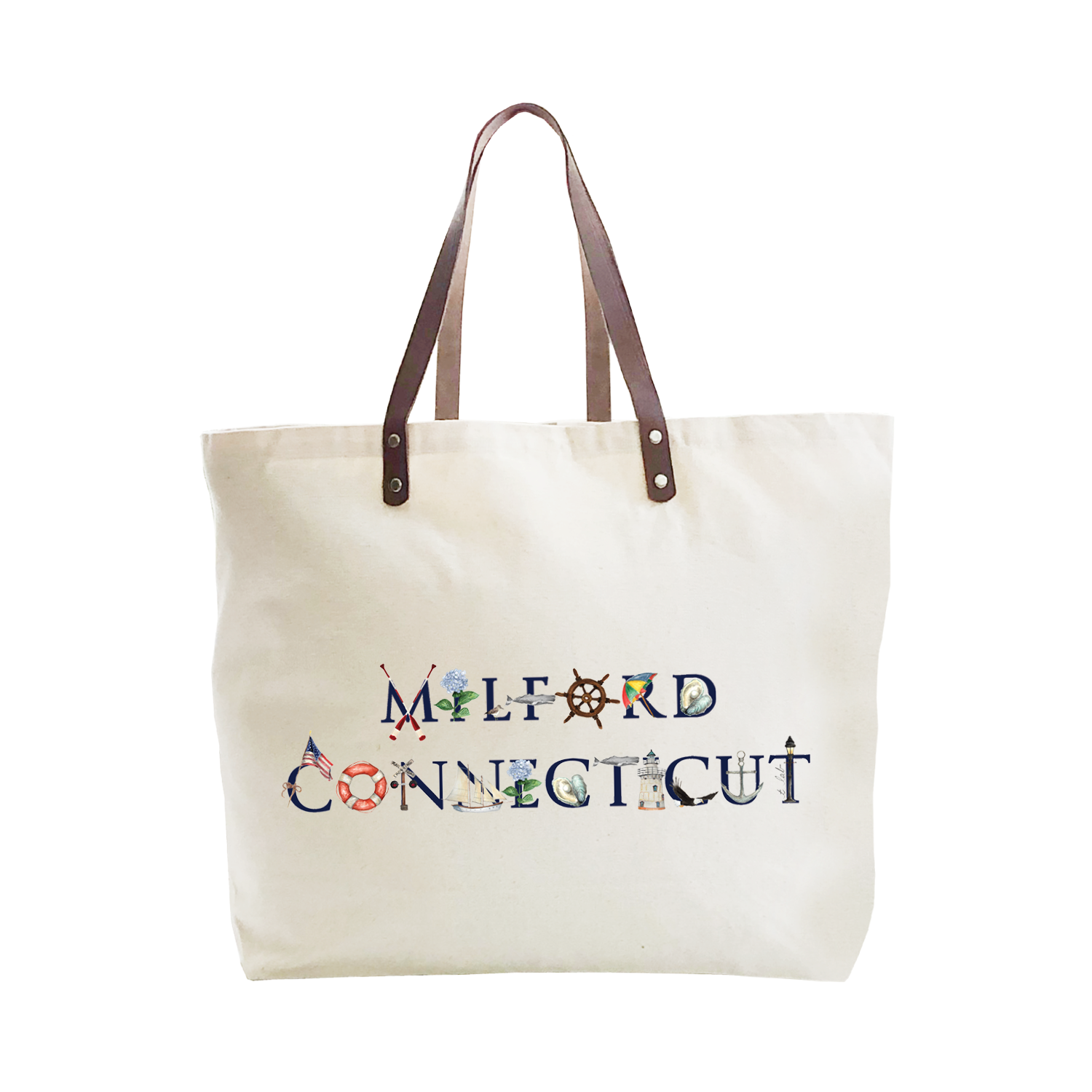 milford conneticut large tote