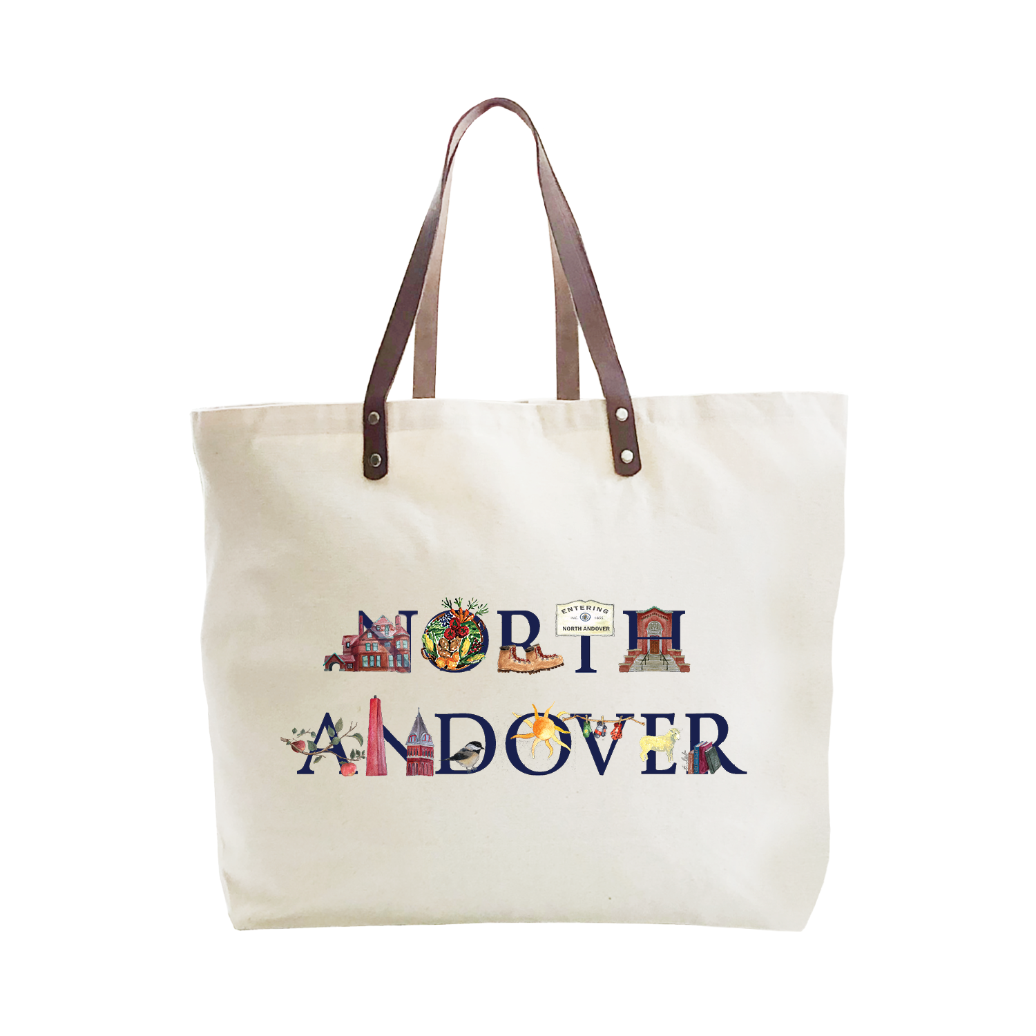 north andover large tote