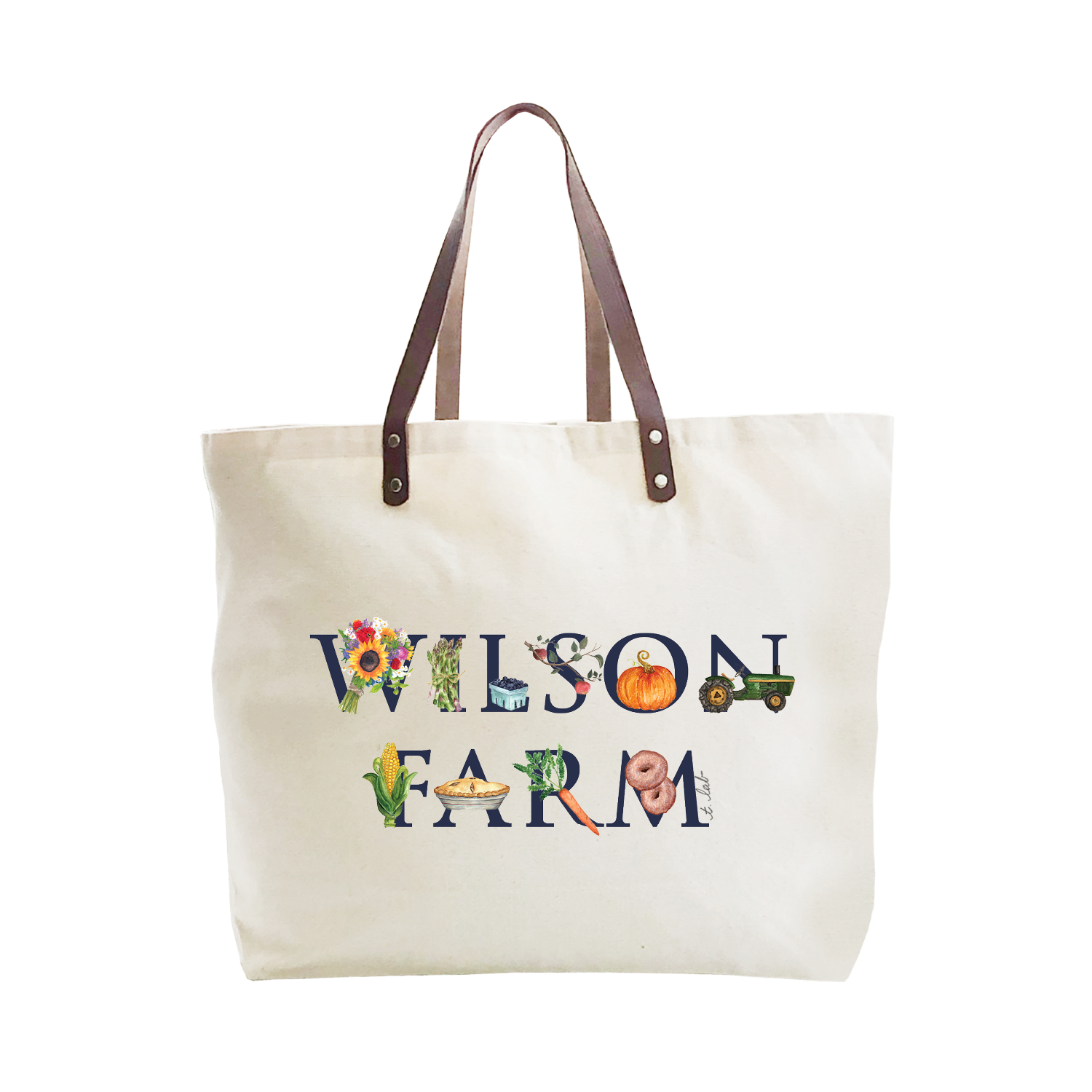 wilson farm large tote