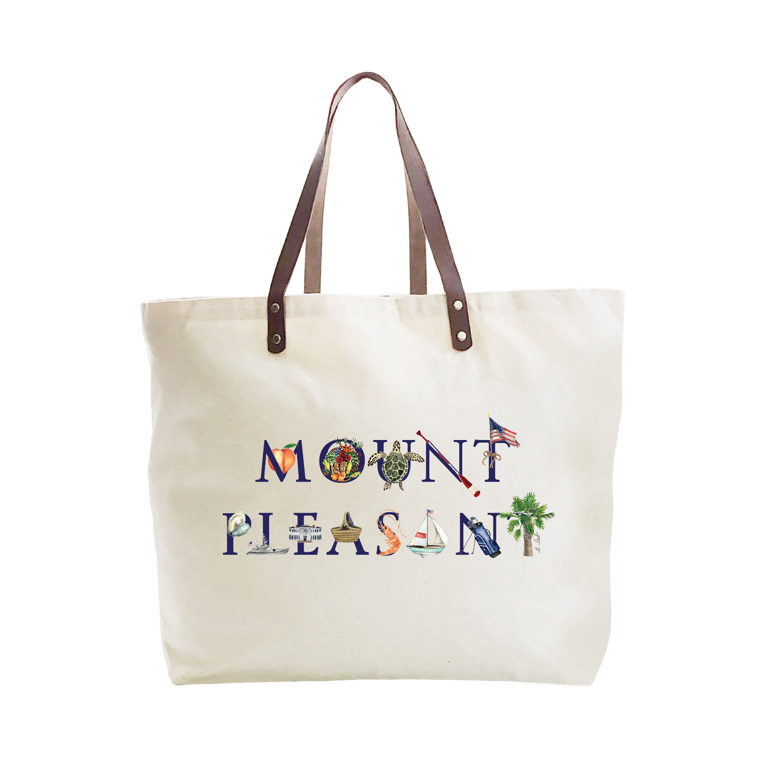 mount pleasant large tote