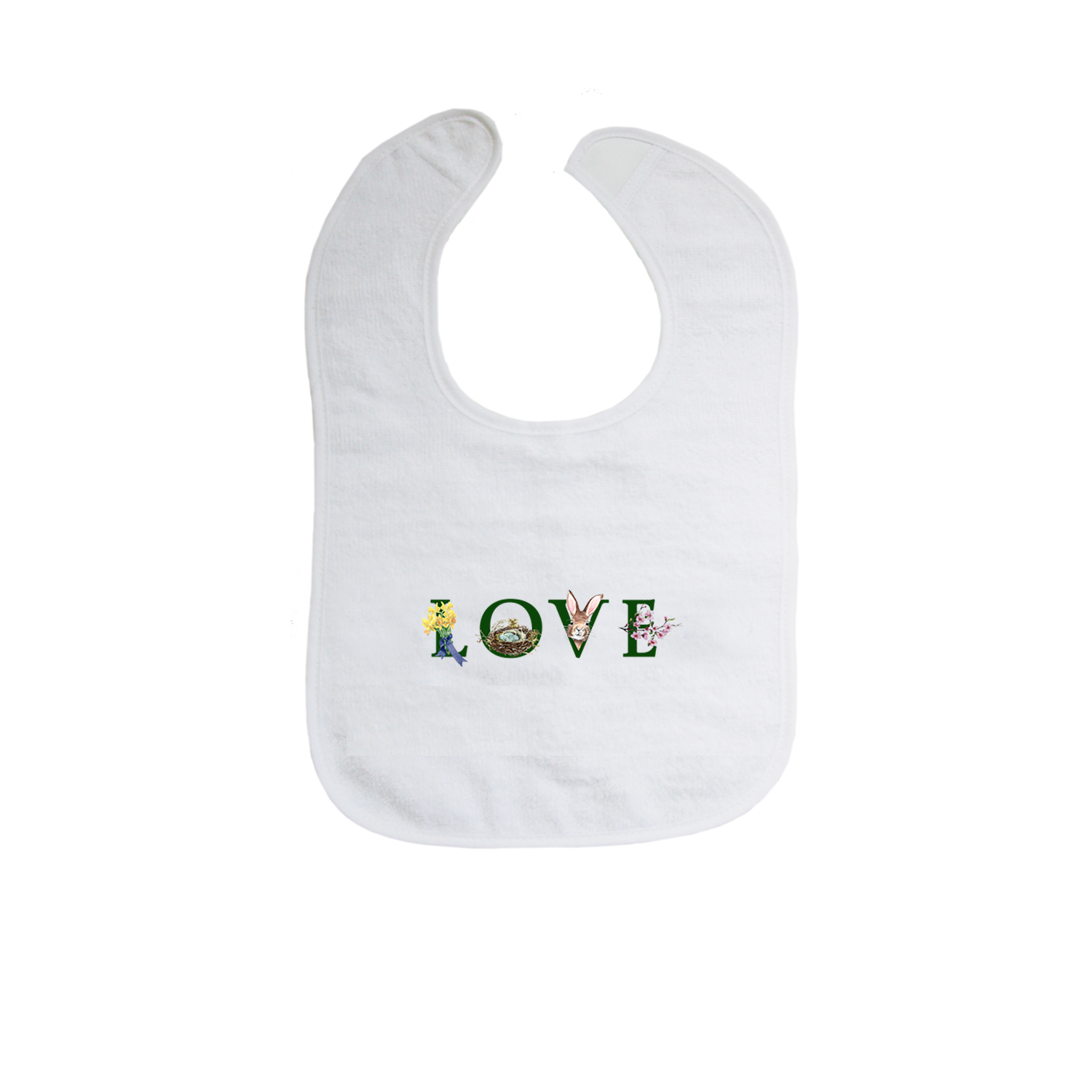 LOVE Spring bib