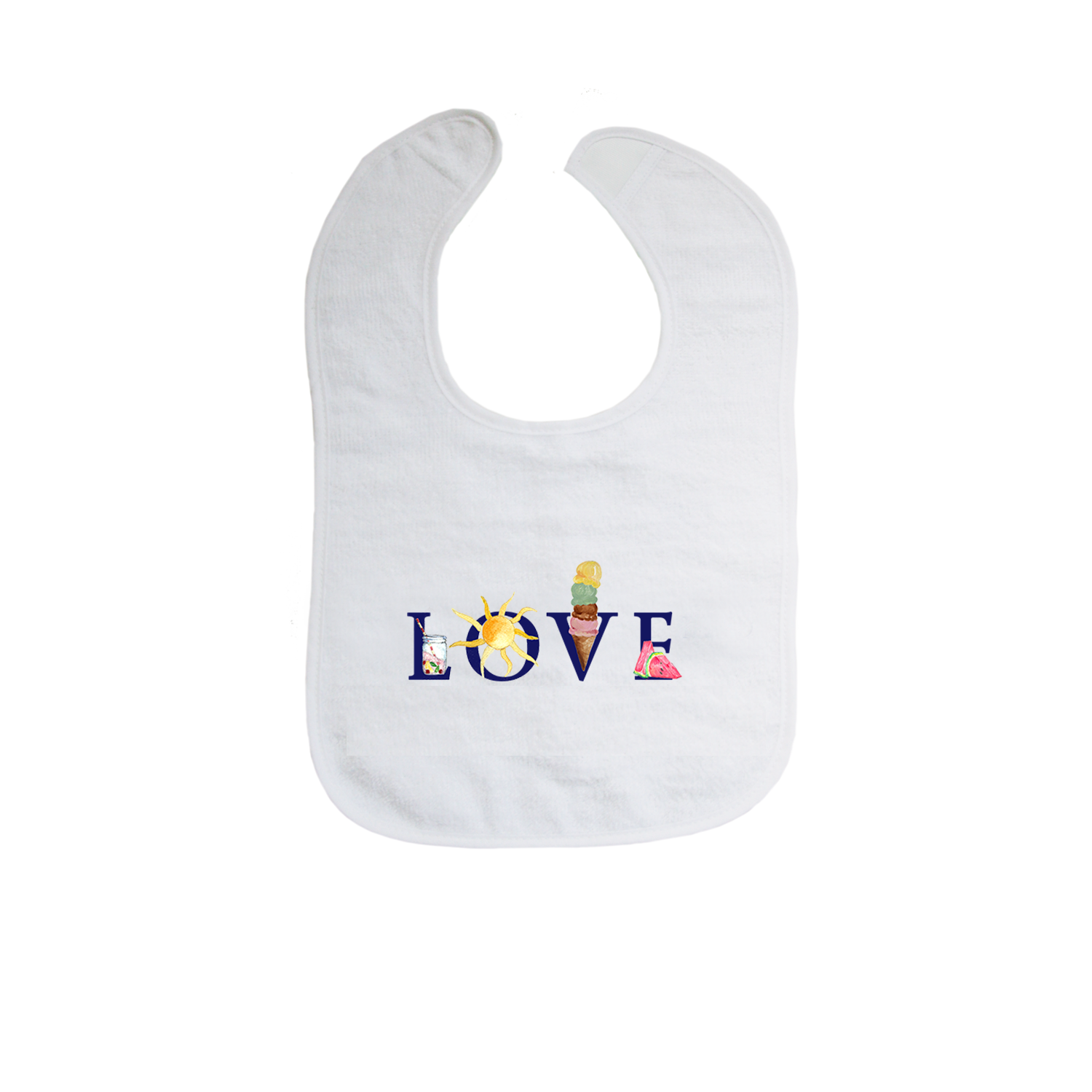 LOVE Summer bib