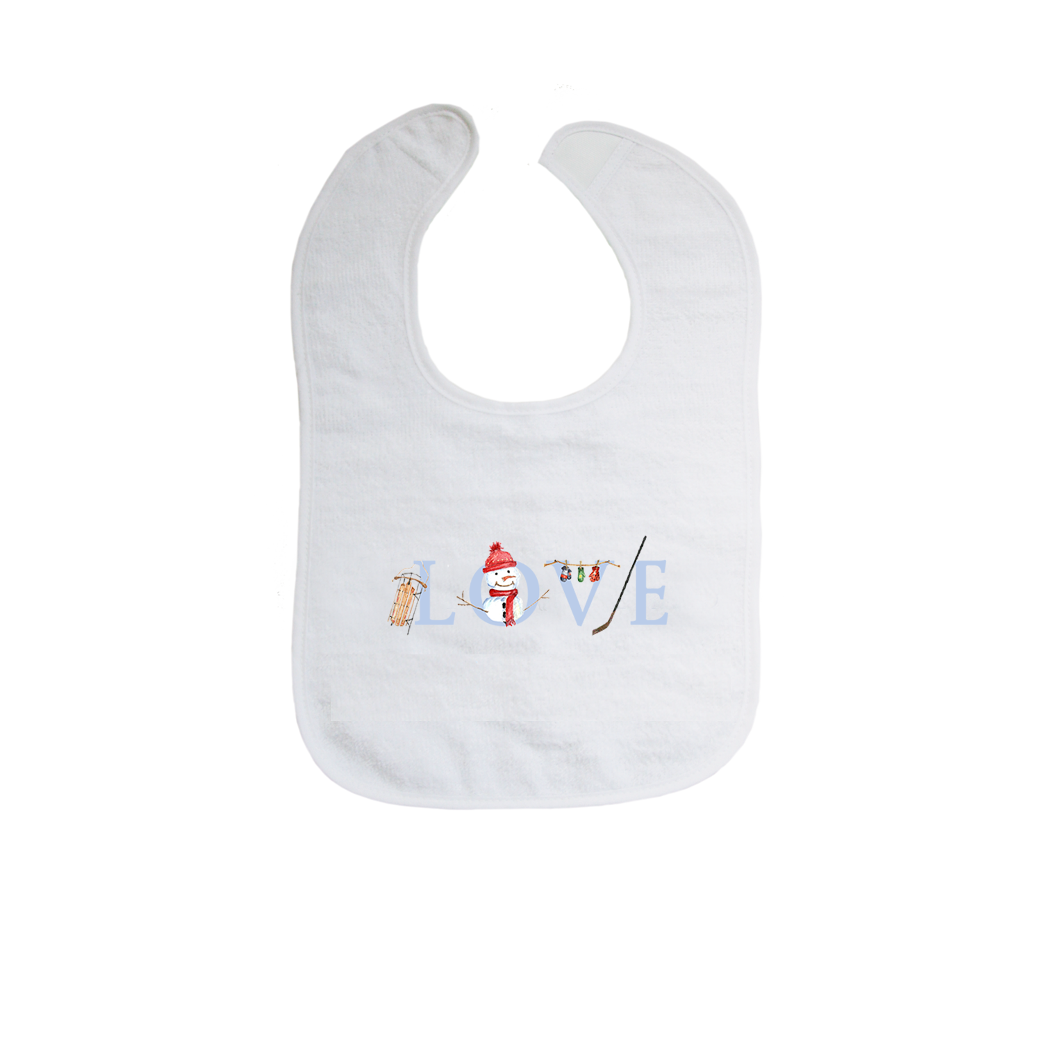 LOVE Winter bib