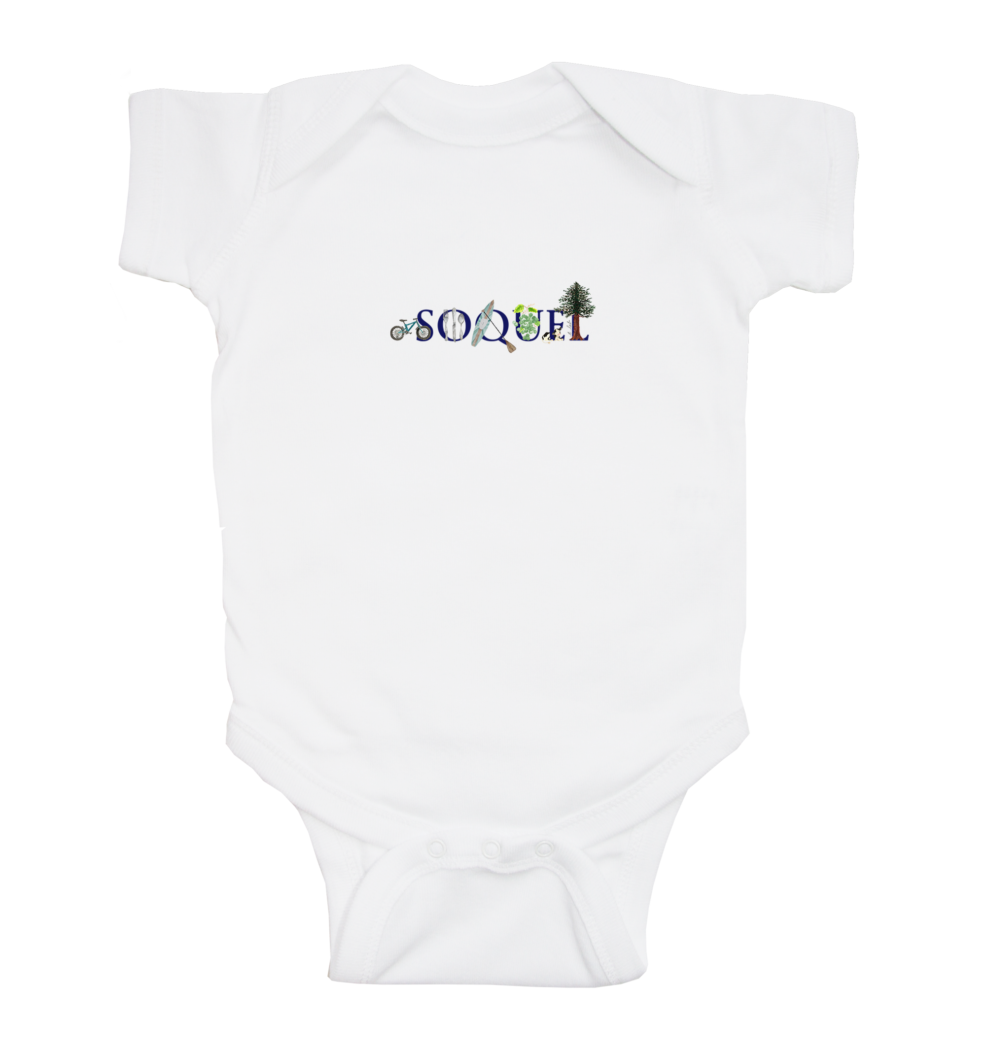 soquel baby snap up short sleeve