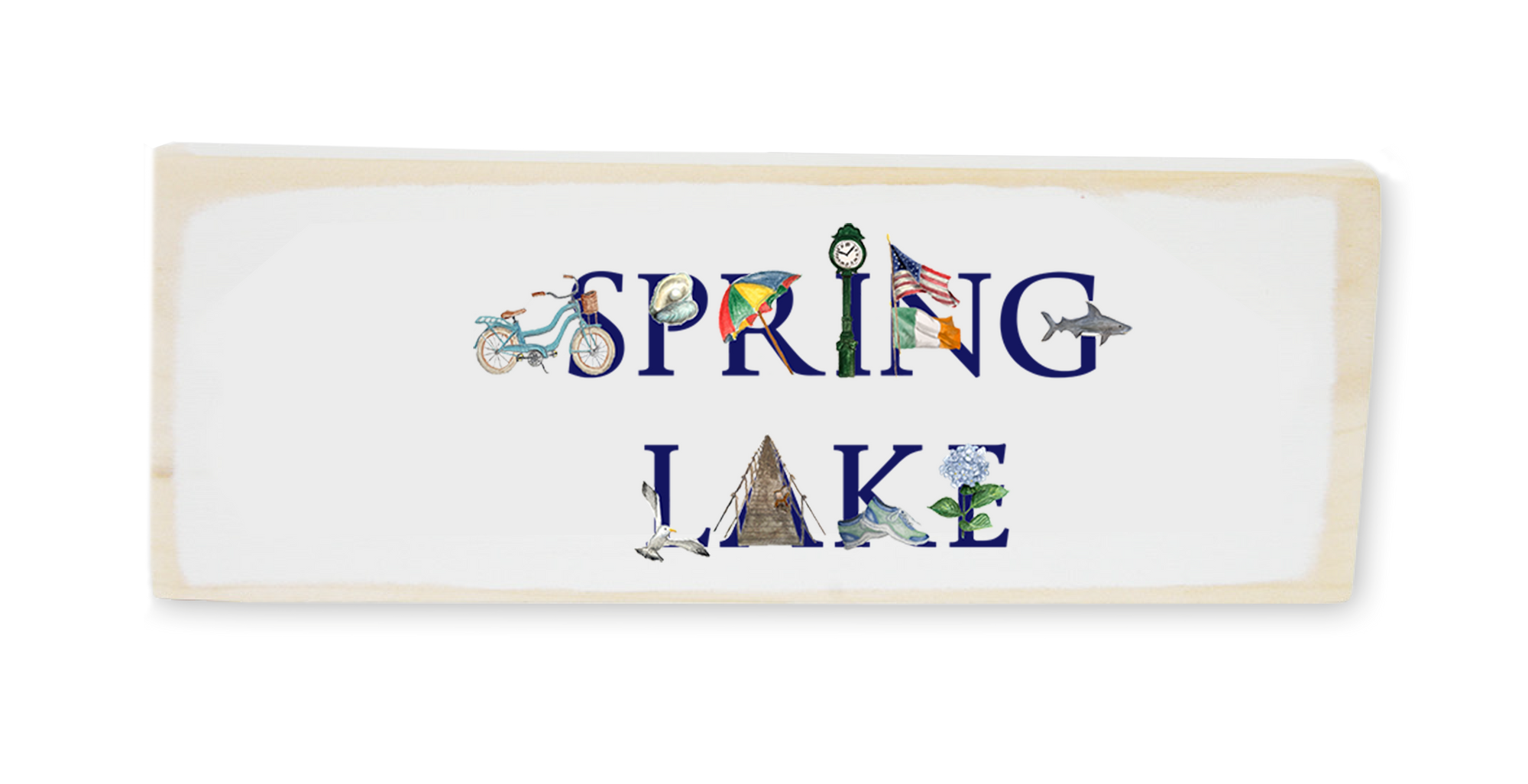 spring lake wood block rectangle