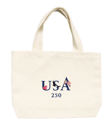usa 250 small tote