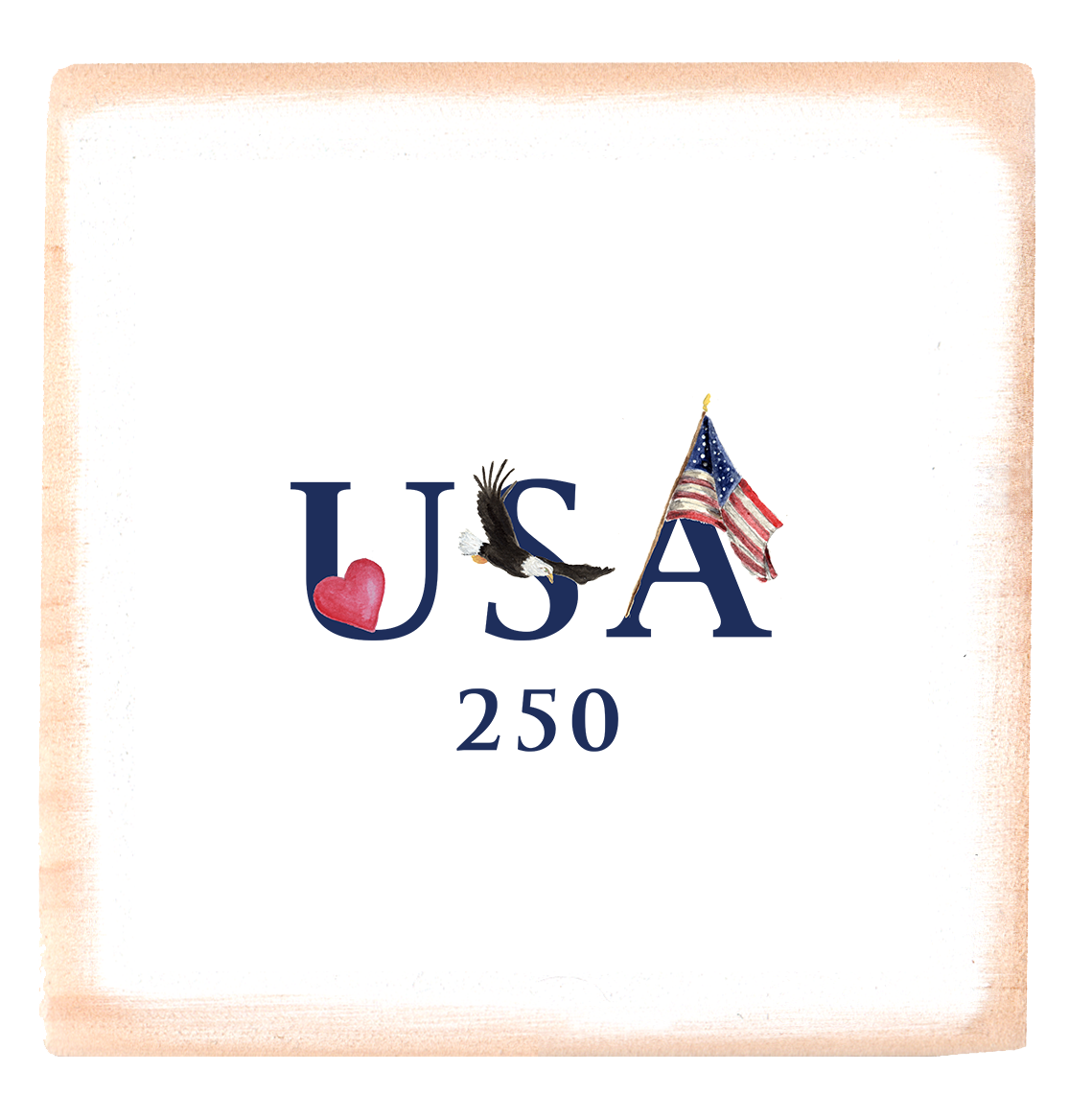 usa 250 square block