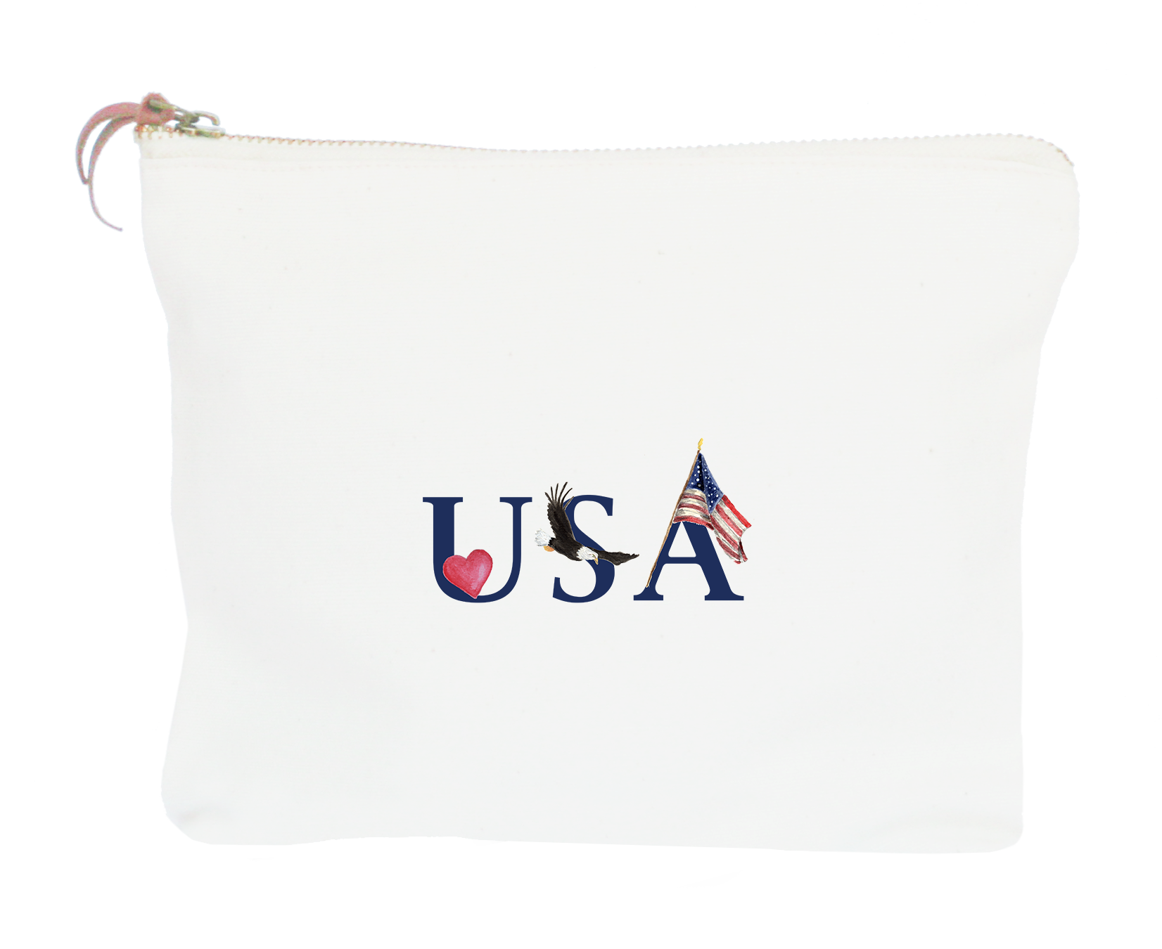usa zipper pouch