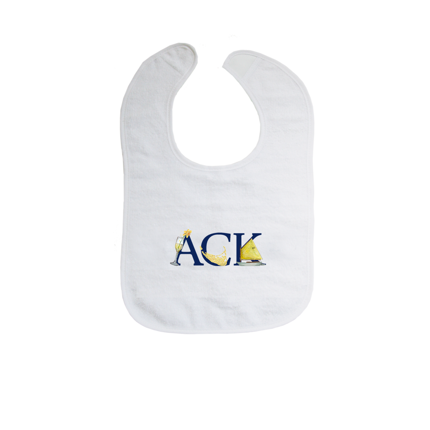 ack daffodil bib
