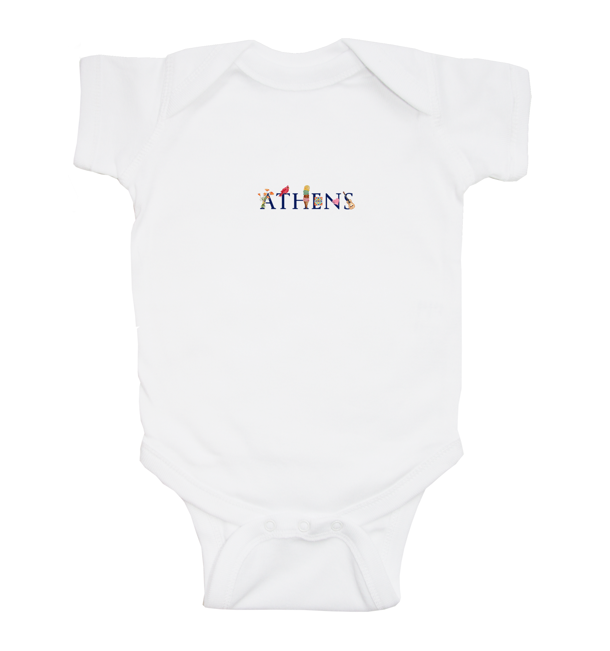 athens, tn baby snap up short sleeve
