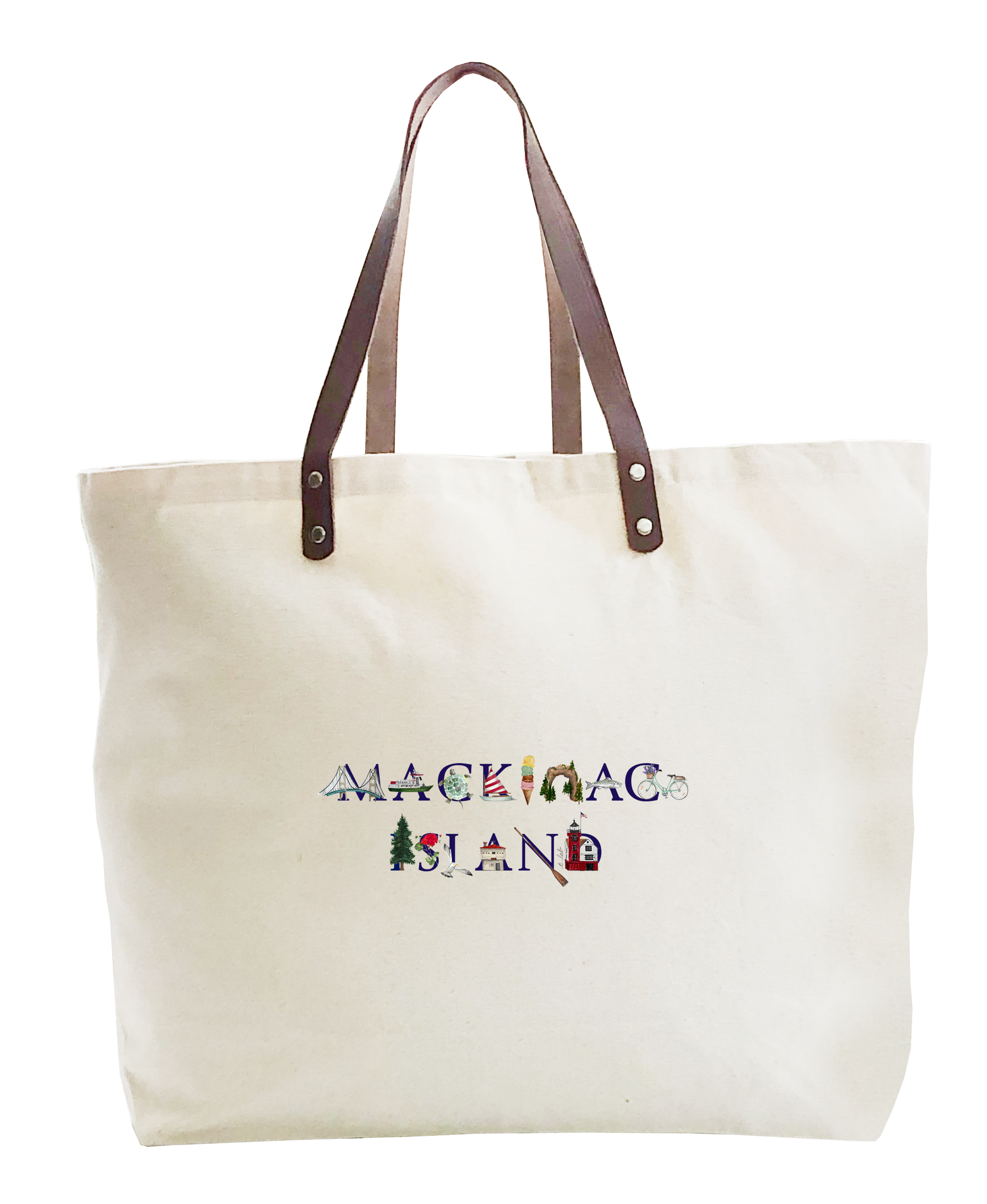 mackinac island large tote