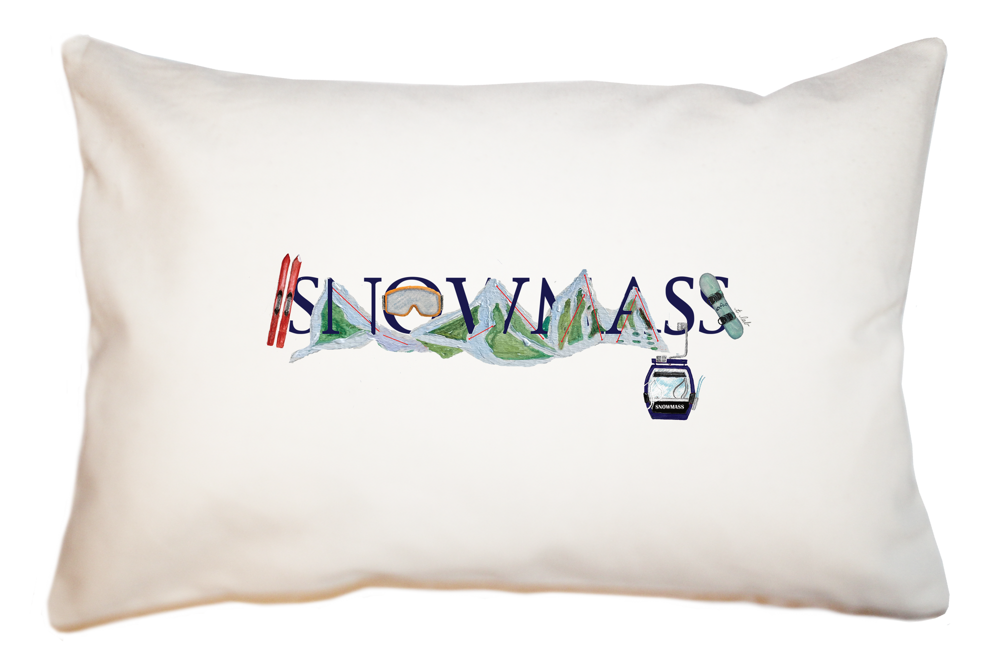 snowmass large rectangle pillow
