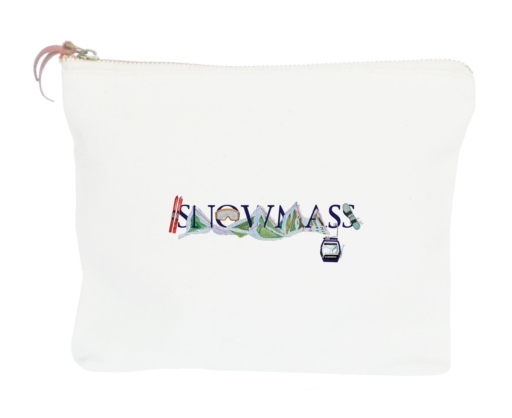 snowmass zipper pouch
