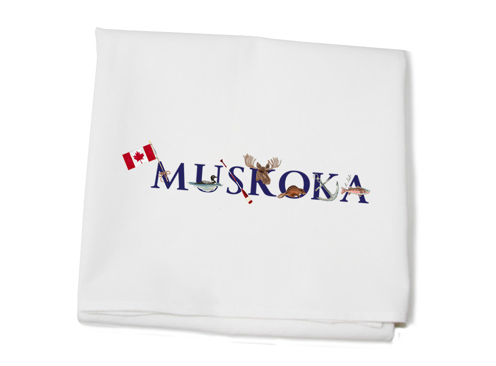 muskoka flour sack towel