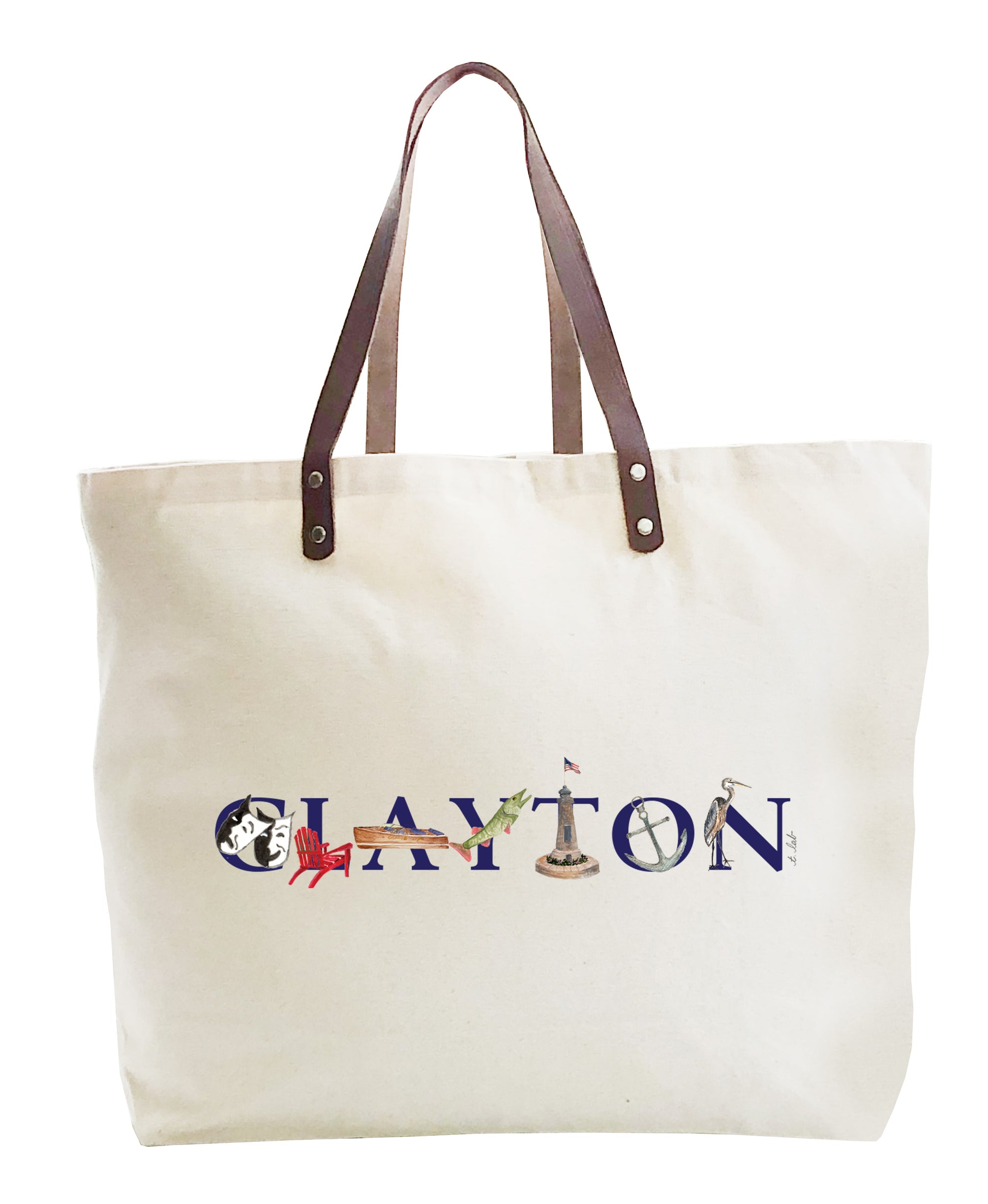 clayton large tote