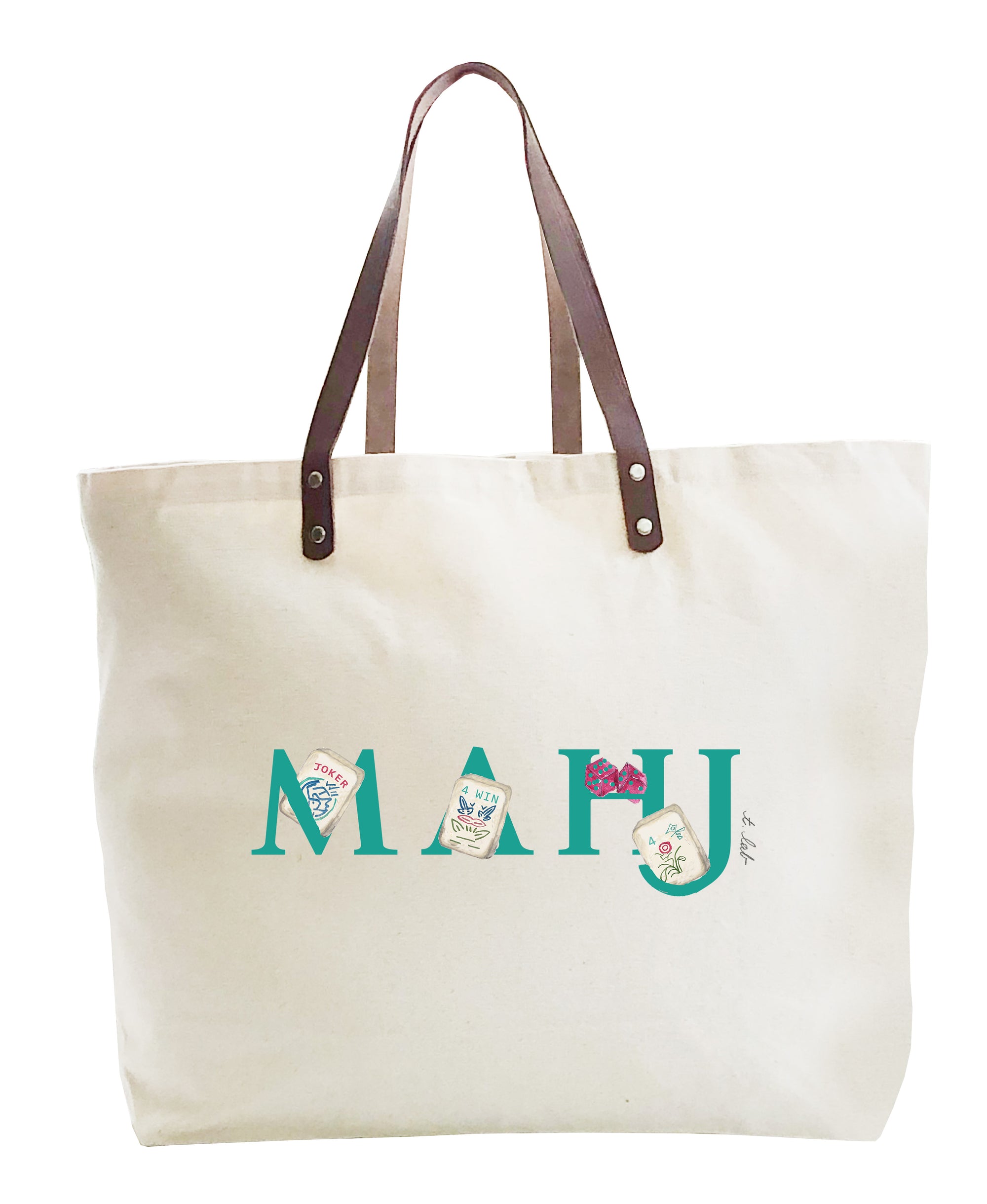 mahj large tote