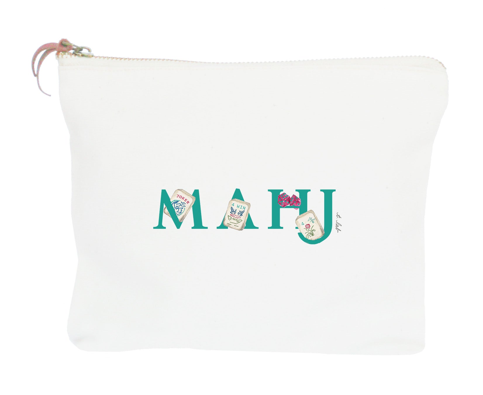 mahj zipper pouch