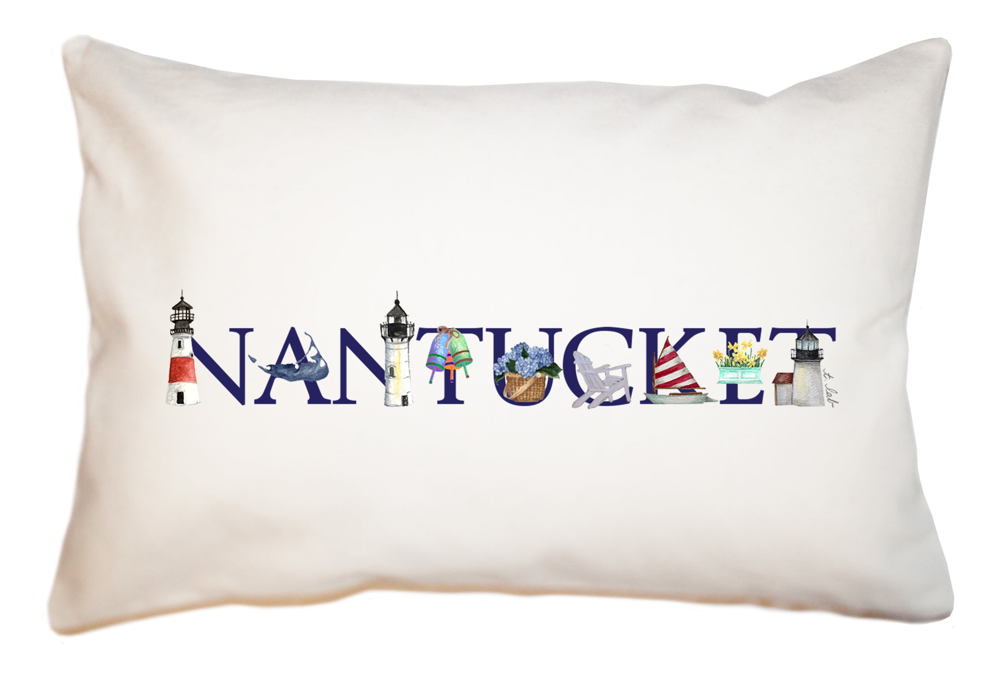 nantucket illu-stated 2026 large rectangle pillow