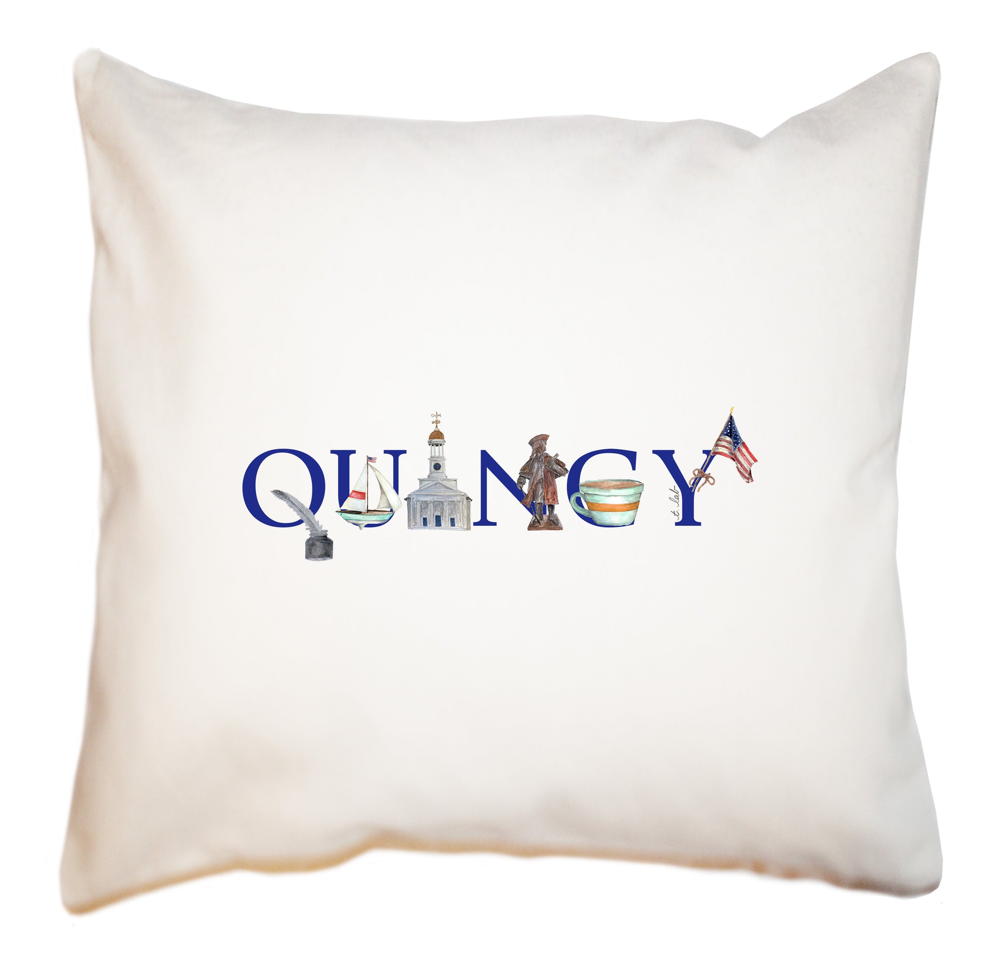 quincy square pillow