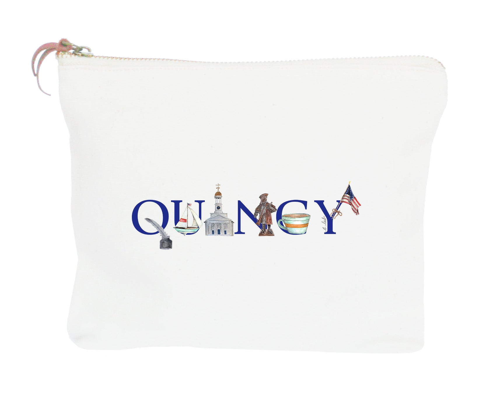 quincy zipper pouch