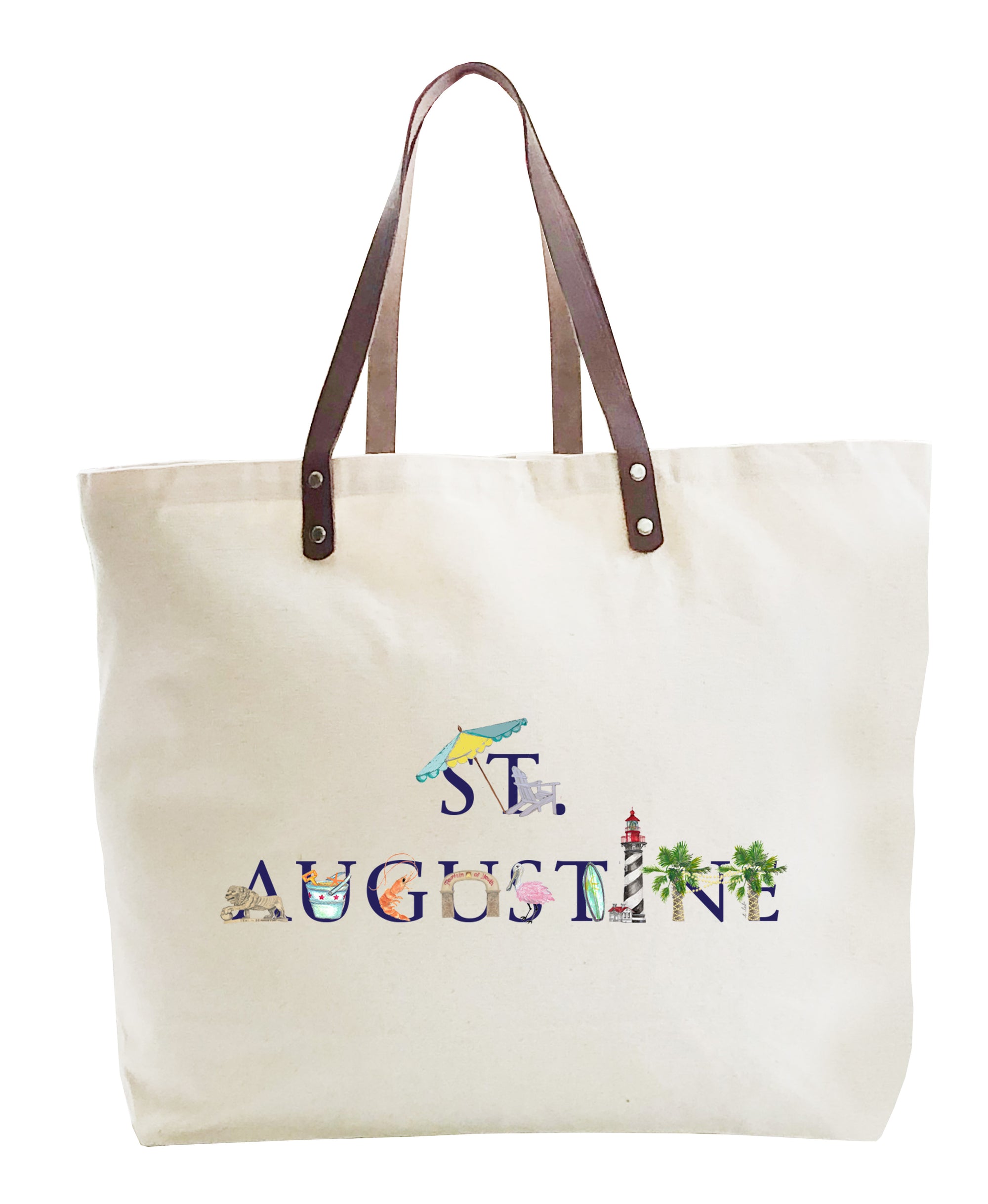 st. augustine large tote