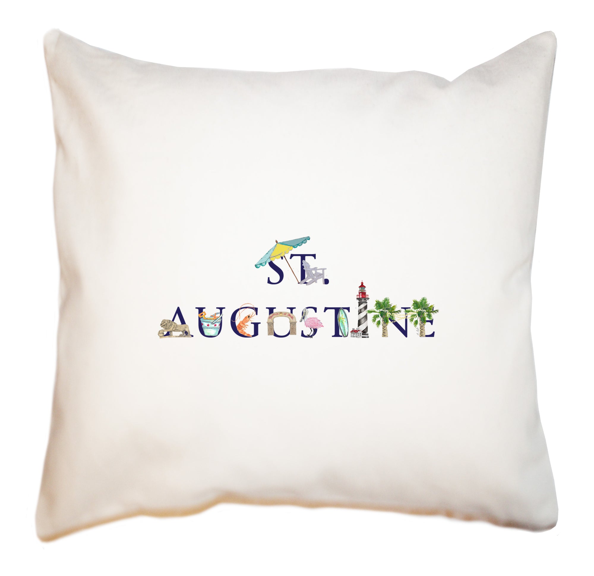 st. augustine square pillow