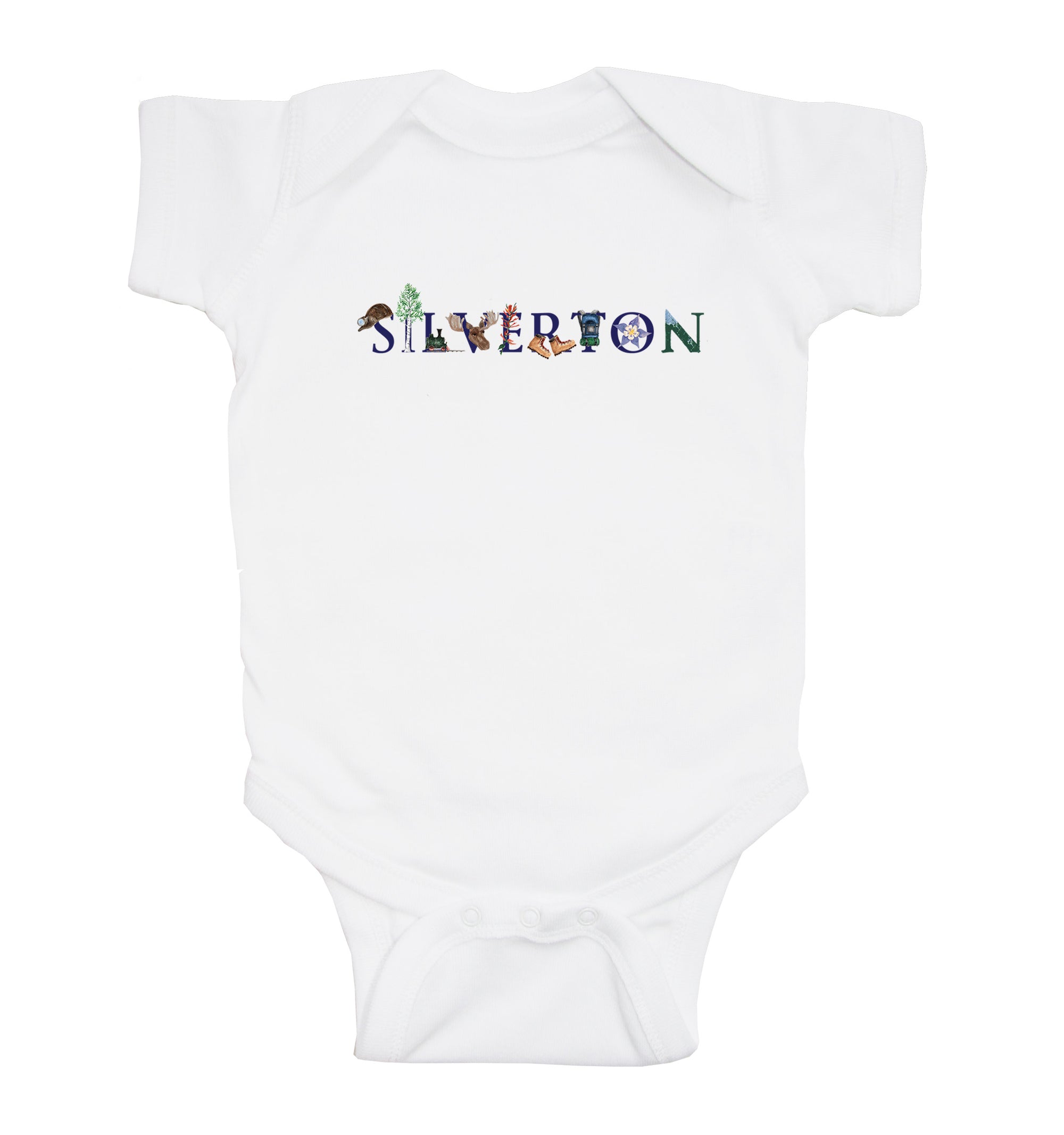 silverton, co baby snap up short sleeve